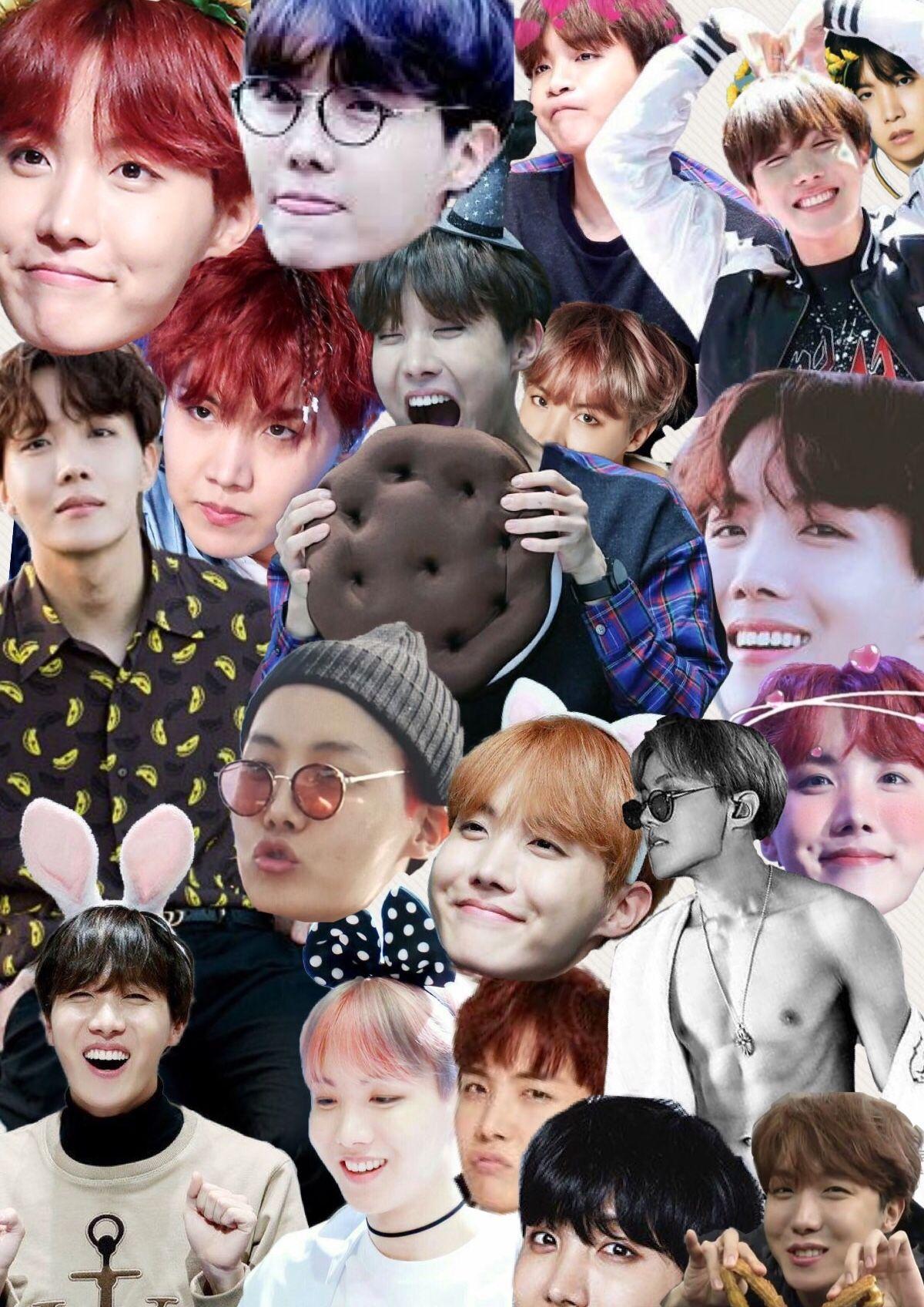 1200x1696 Cute Jhope collage wallpaper