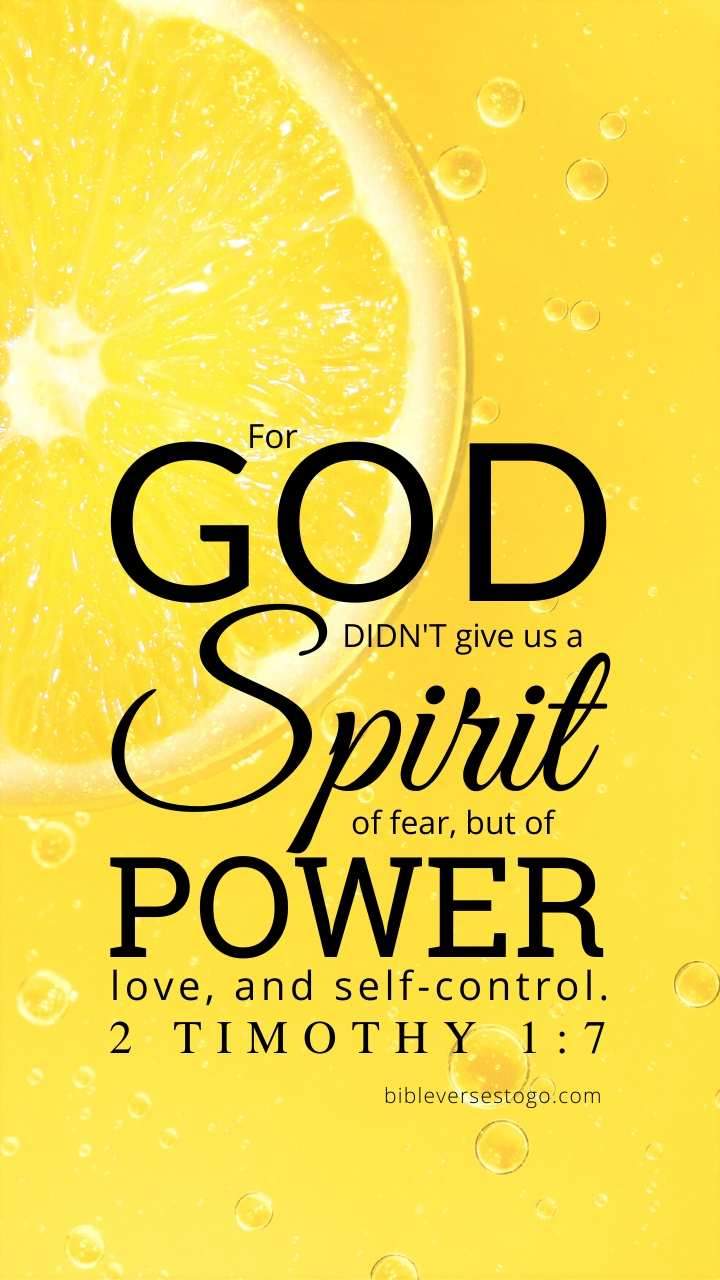 720x1280 Timothy 1:7 Bible Verse Wallpaper Verses To Go