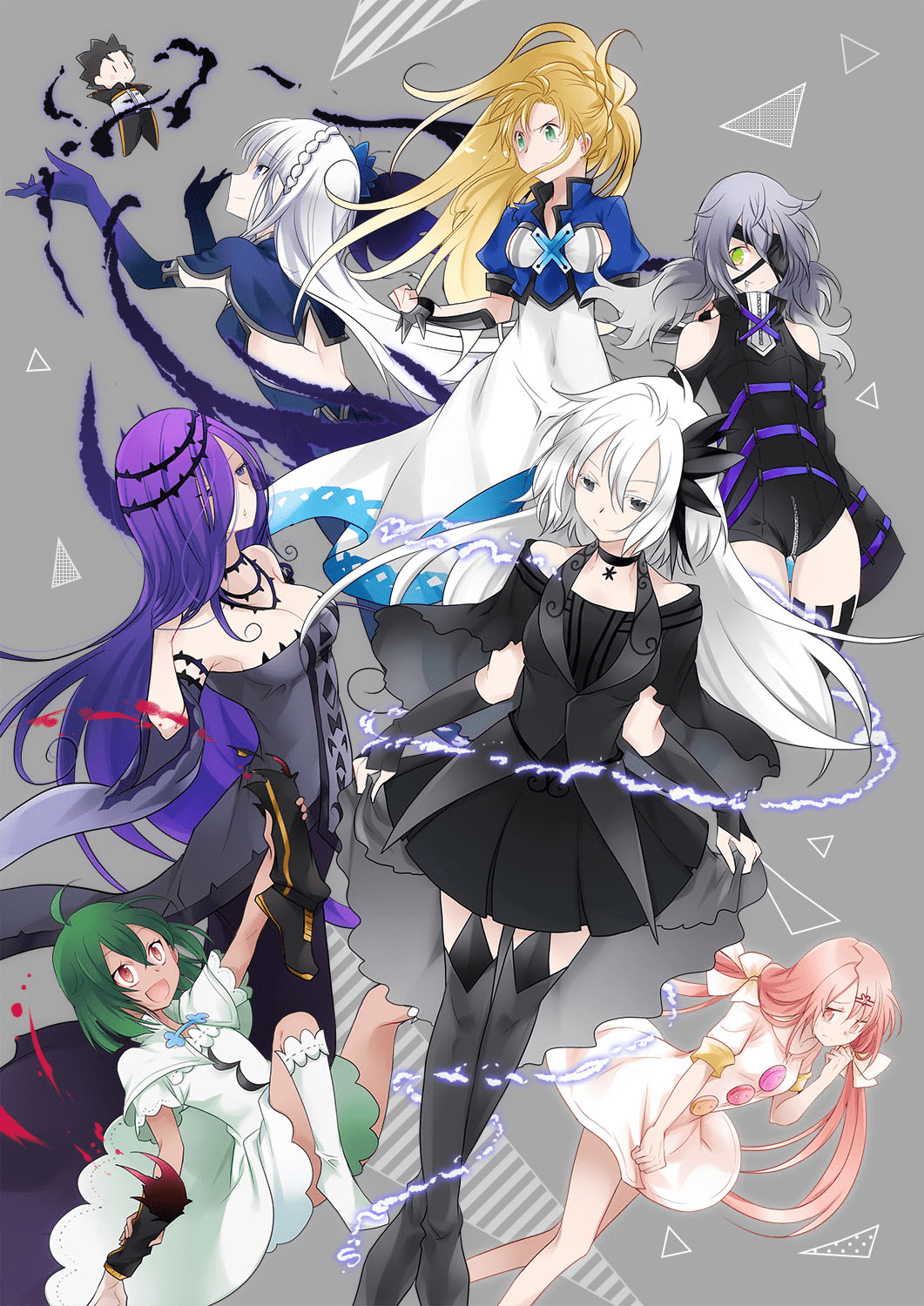 1061x1500 Fanart of the witches of Sin. Re:Zero ‒Starting Life in Another World‒