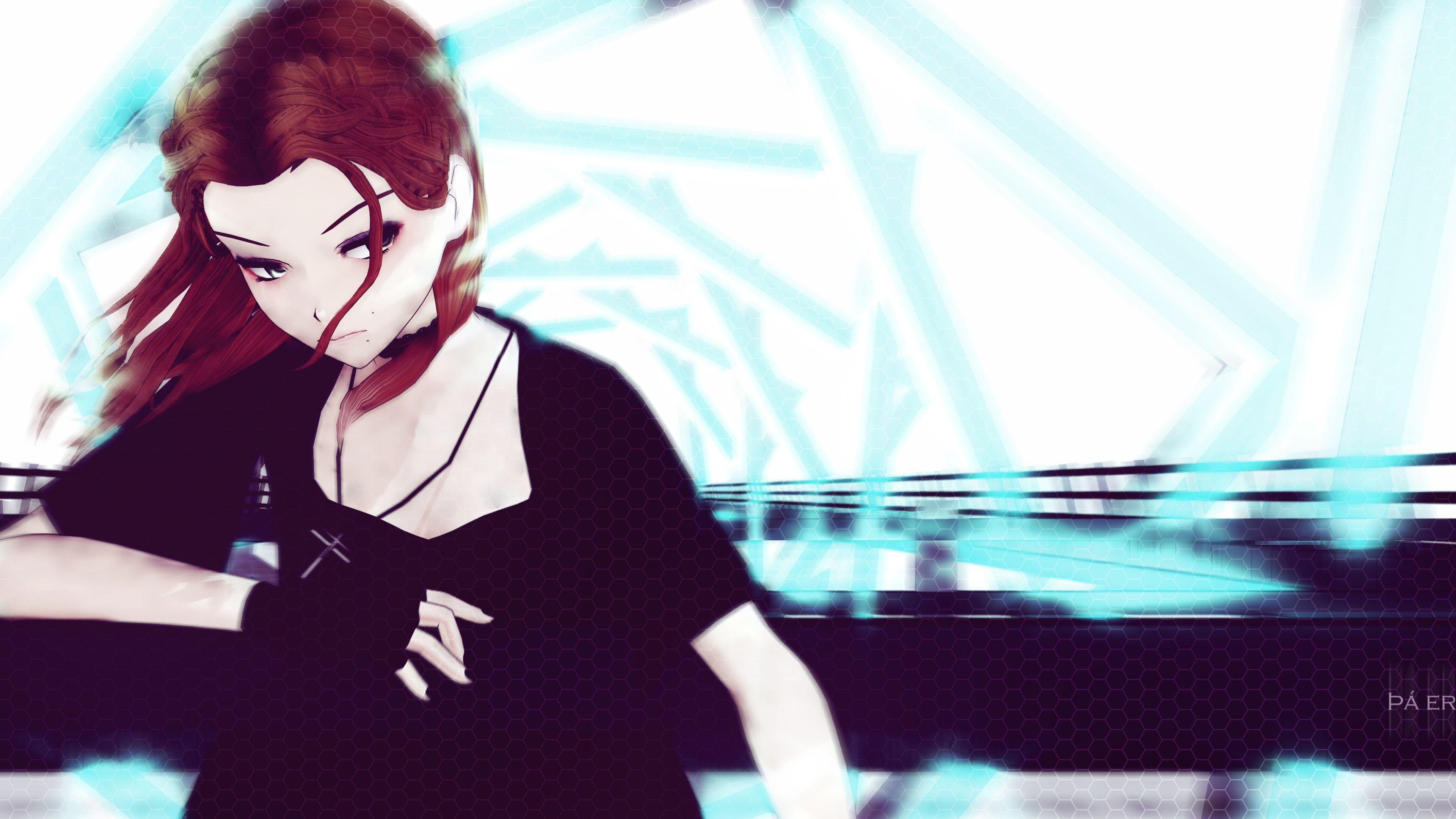 3840x2160 Hình nền 4k Redhead Anime Girl Vòng cổ 4k Hình nền 4k, Hình nền Anime Girl, Hình nền Anime, Hình nền nghệ sĩ, Hình nền tác phẩm nghệ thuật, Hình nền nghệ thuật số, Hình nền hd, Hình nền tóc đỏ