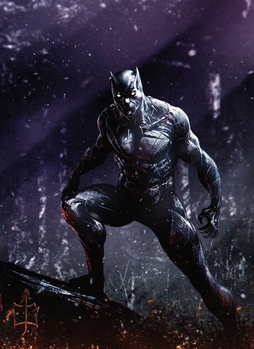 840x1152 Download 840x1160 wallpaper dark, superhero, marvel, black panther, iphone iphone 4s, ipod touch, 840x1160 HD image, background, 3558