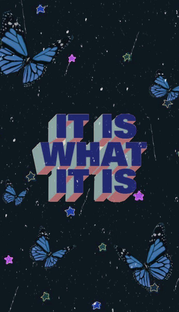 691x1199 Aesthetic butterfly quote wallpaper