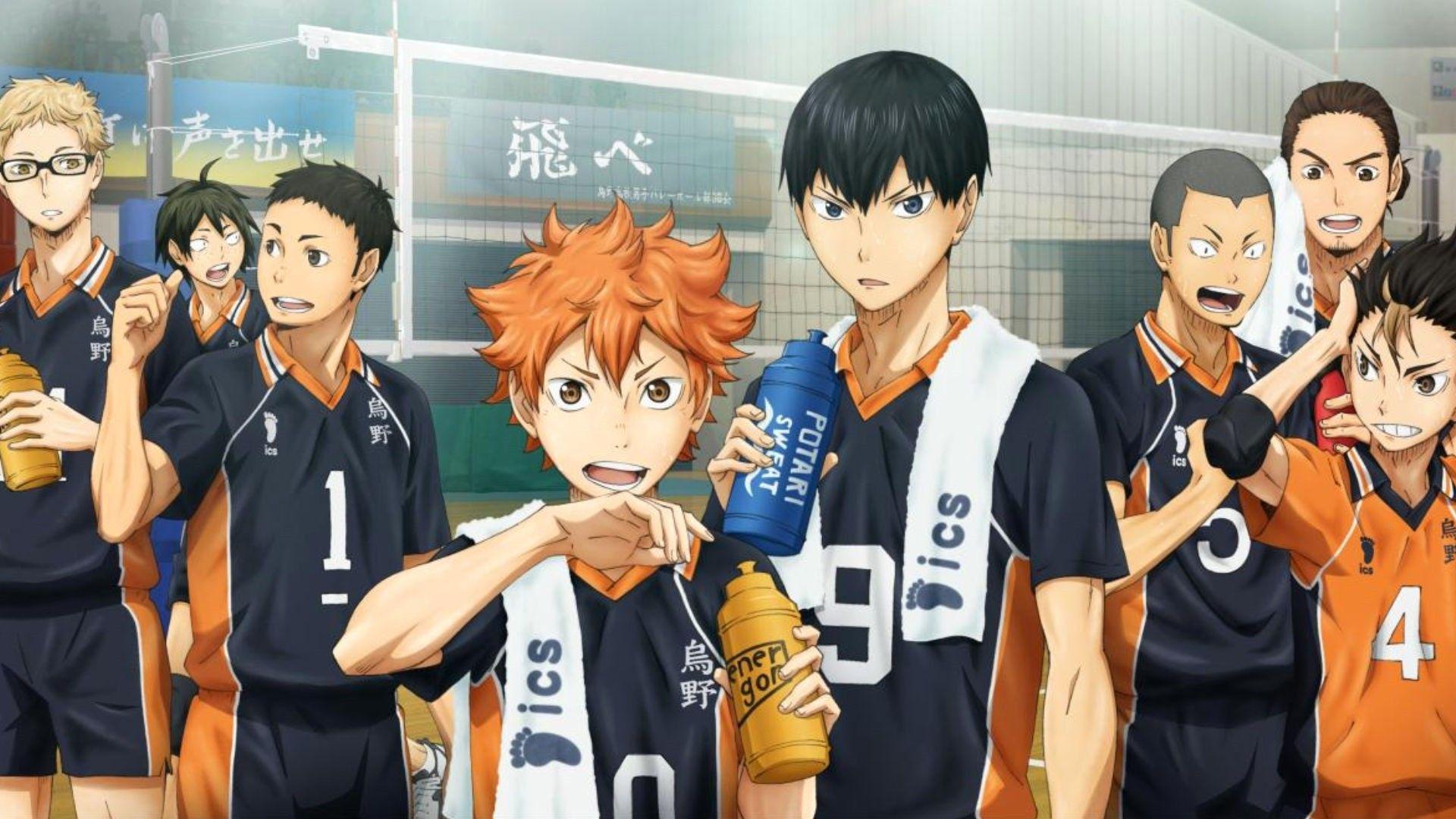 Обои на пк haikyuu