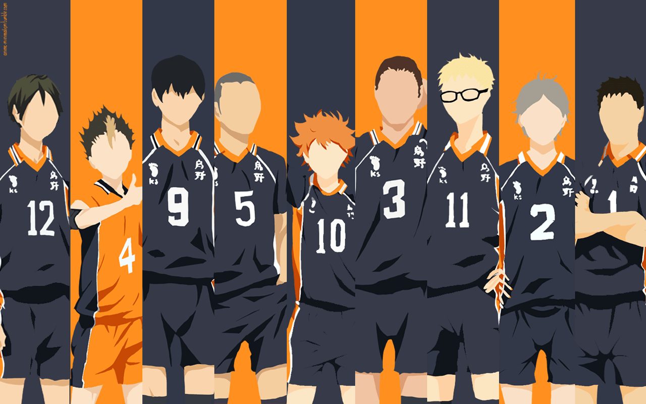 1280x800 Haikyuu Desktop Design Wallpaper