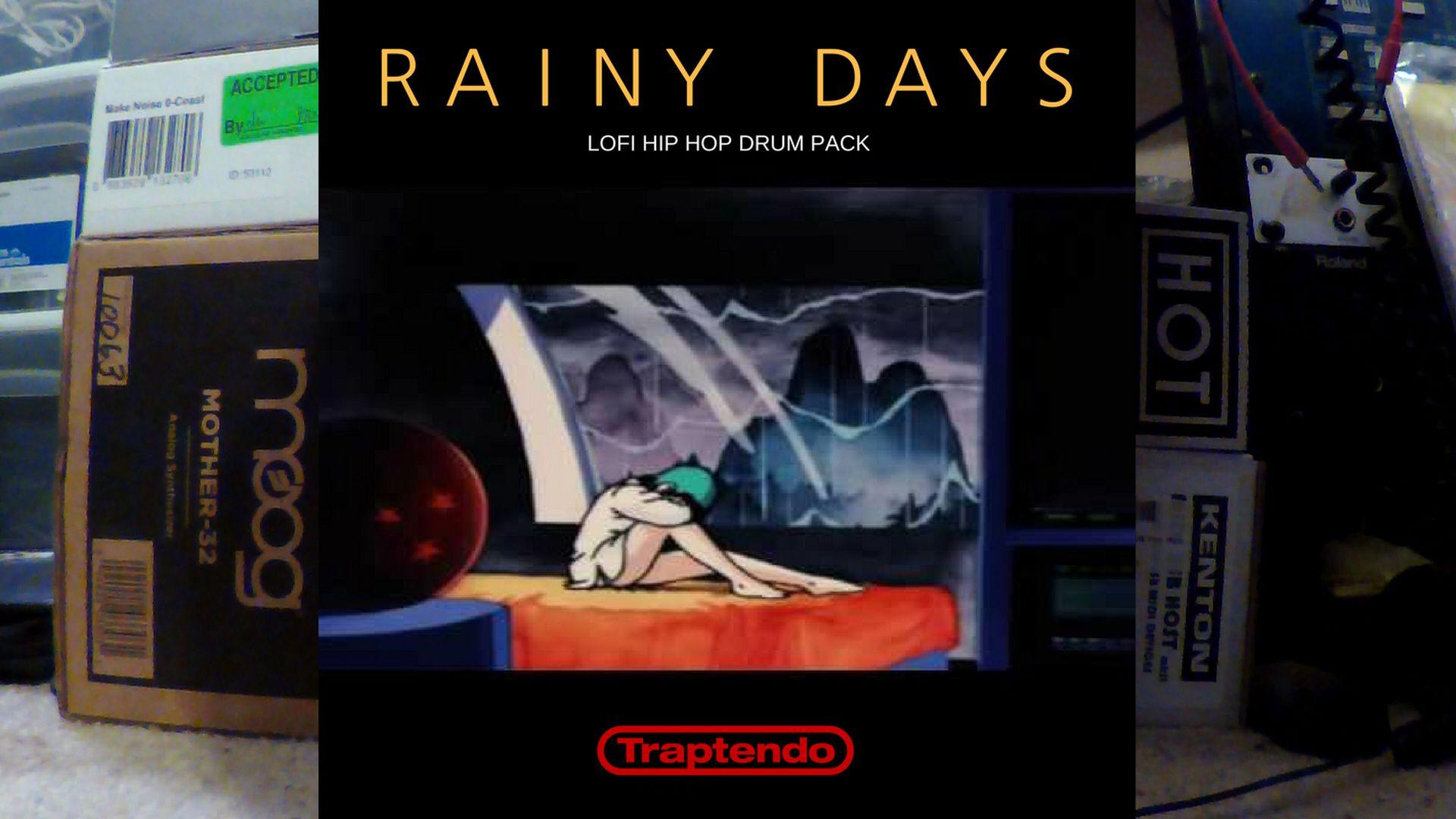 1920x1080 Free ＲＡＩＮＹ ＤＡＹＳ LOFI HIP HOP DRUM PACK and Short Trailer
