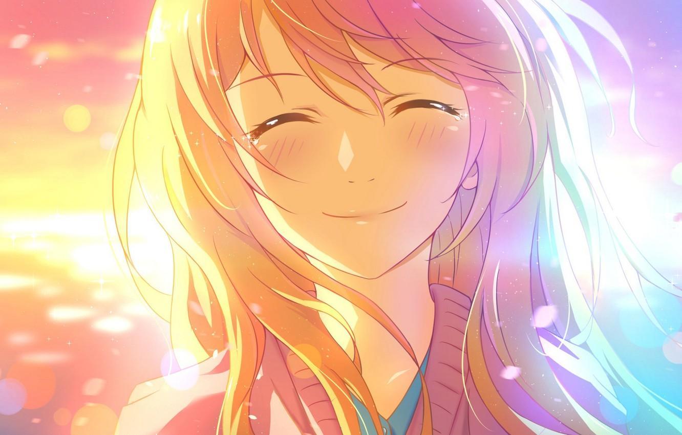 Anime Girl Smile Wallpaper gambar ke 5