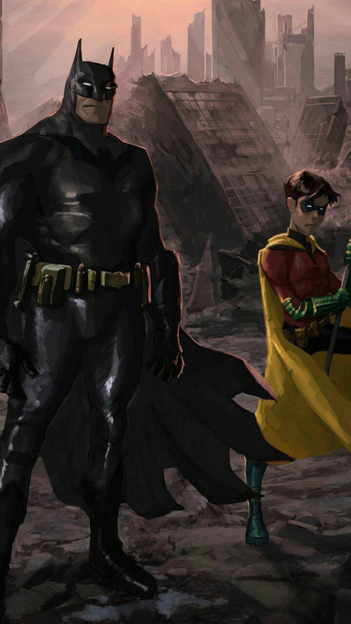 720x1280 Batman Robin wallpaper