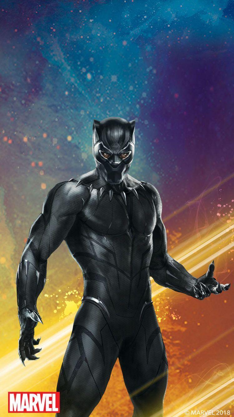 750x1333 We Love These Marvel Studios' Avengers: Infinity War Phone Wallpaper. Black panther marvel, Black panther, Black panther art