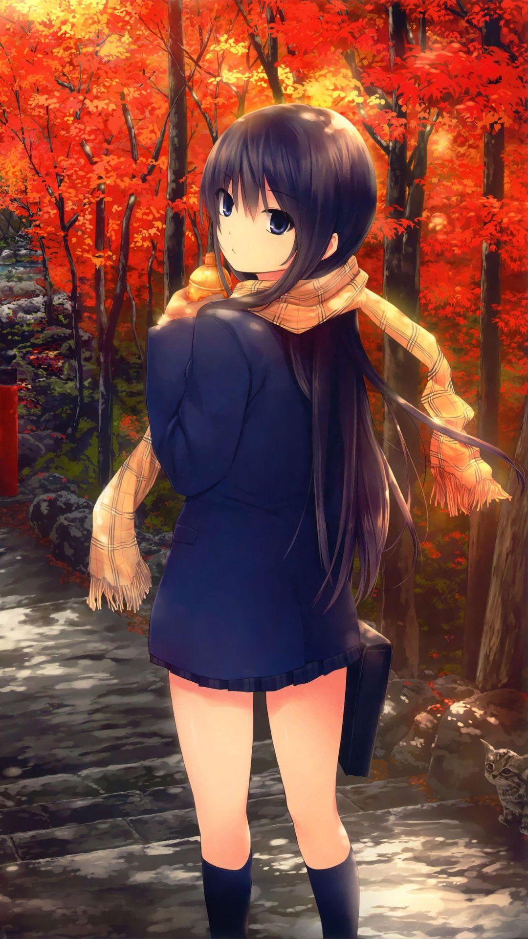 1080x1920 Anime Fall