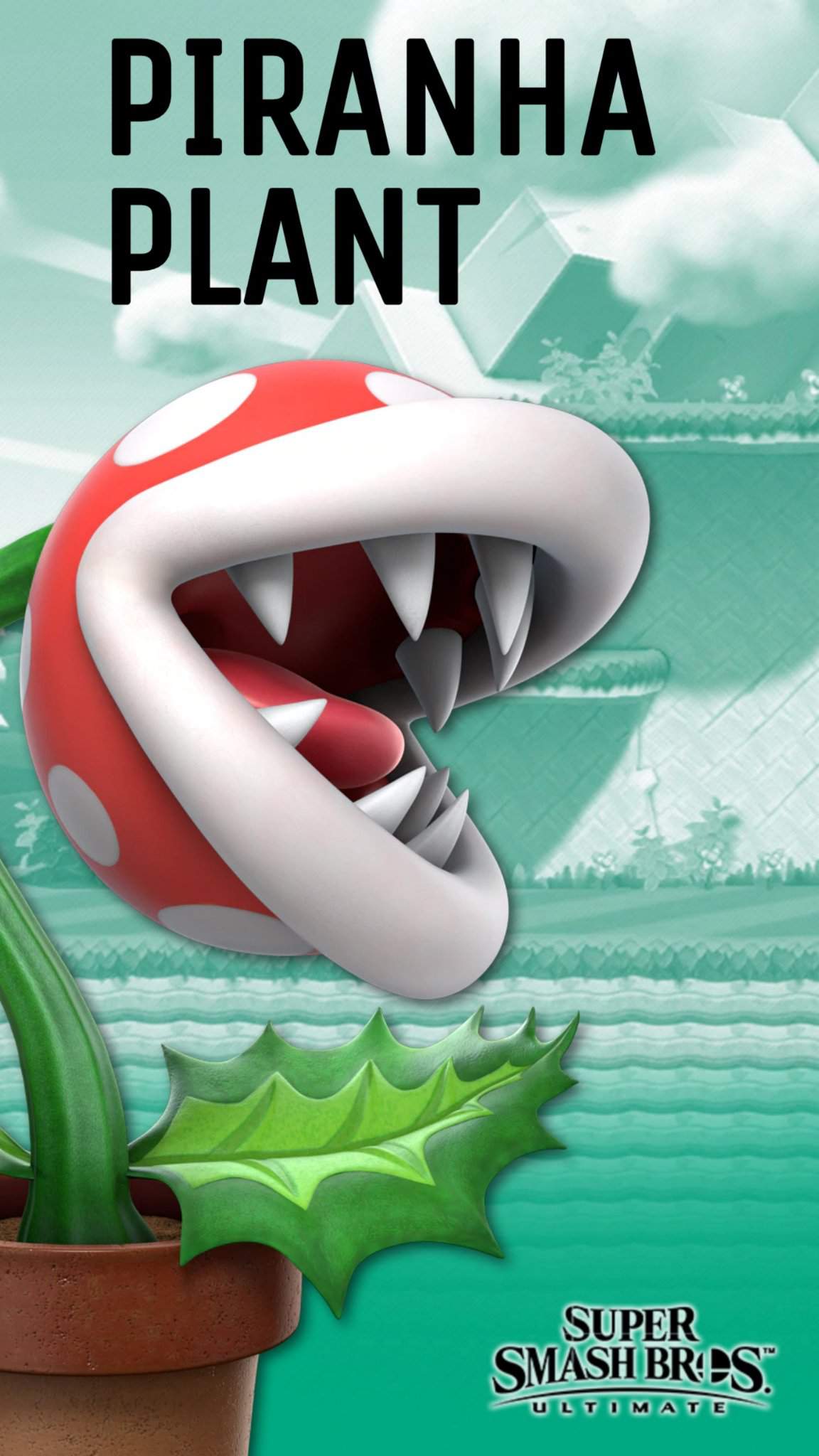 1152x2048 Piranha Plant Wallpaper