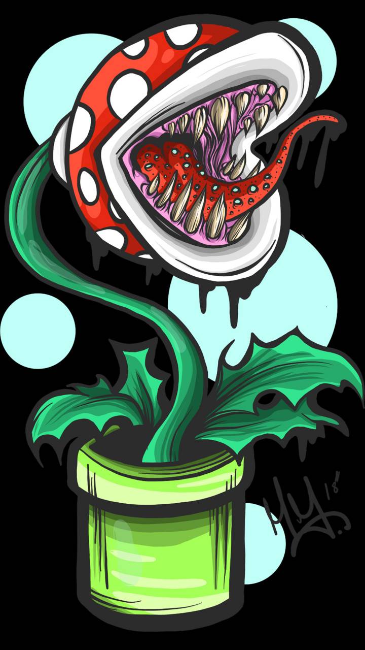 720x1280 Piranha Plant wallpaper