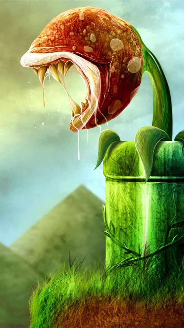 720x1280 Piranha Plant wallpaper