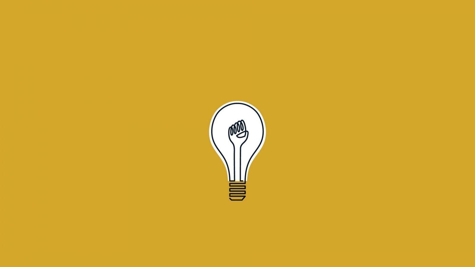 1600x900 Free download Minimal Bulb Artistic HD Wallpaper Aesthetic desktop wallpaper [1920x1080] for your Desktop, Mobile & Tablet. Explore HD Simple Aesthetic Wallpaper. HD Simple Aesthetic Wallpaper, Simple Aesthetic Wallpaper
