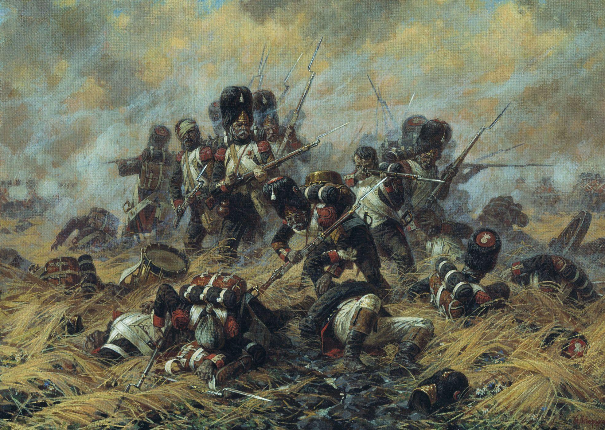 1970x1400 The Old Guard at Waterloo. War art, Historical art, Battle of waterloo
