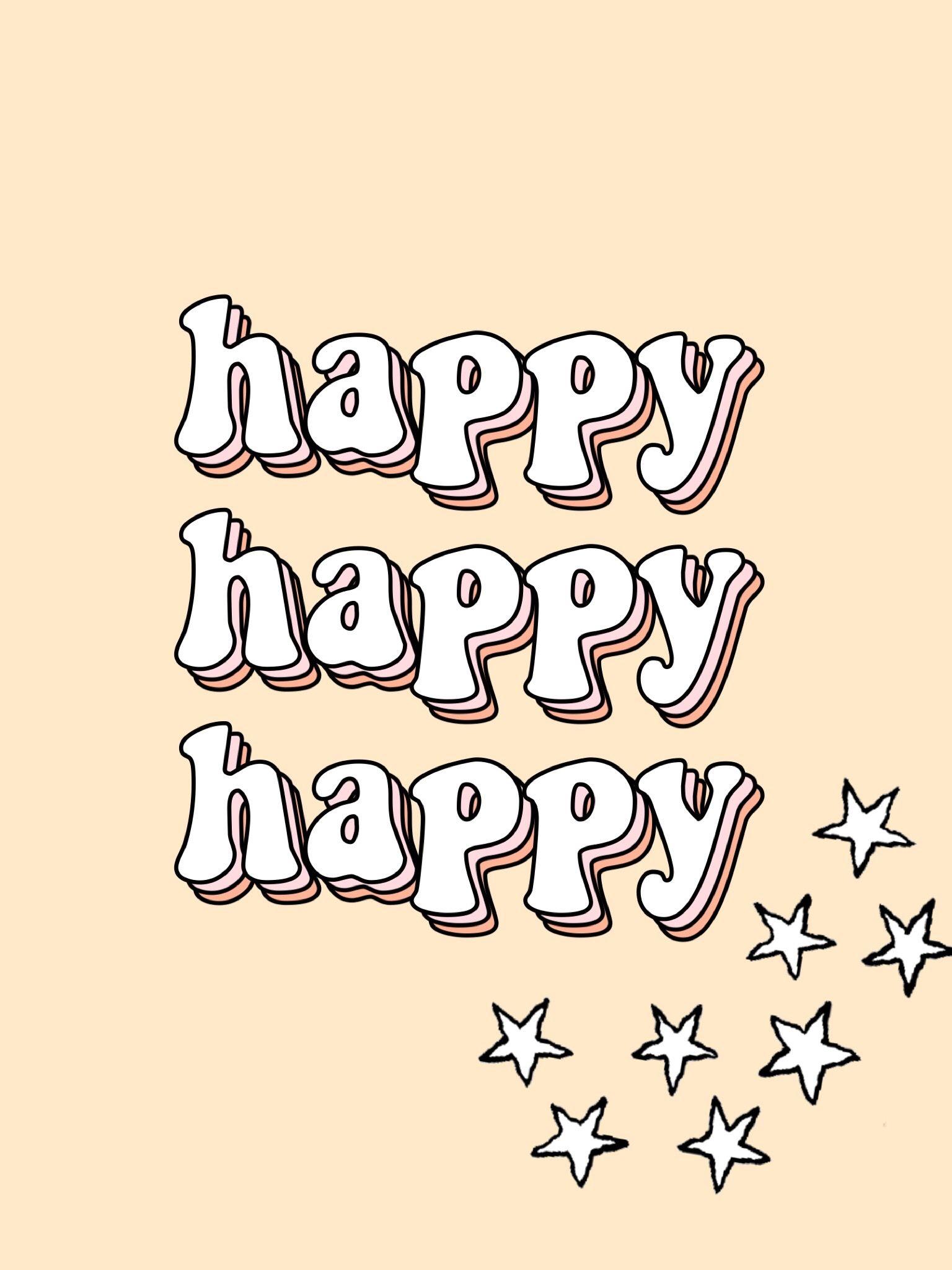 Слово хэппи. Happy слово. Надпись Happy Wallpaper. Слово Happiness. Happy слово картинка.