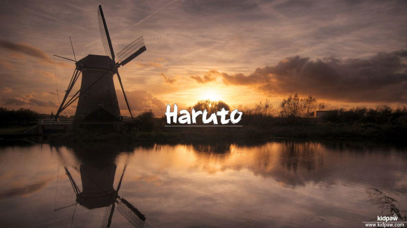 1366x768 Haruto 3D Name Wallpaper for Mobile, Write Name on Photo Online