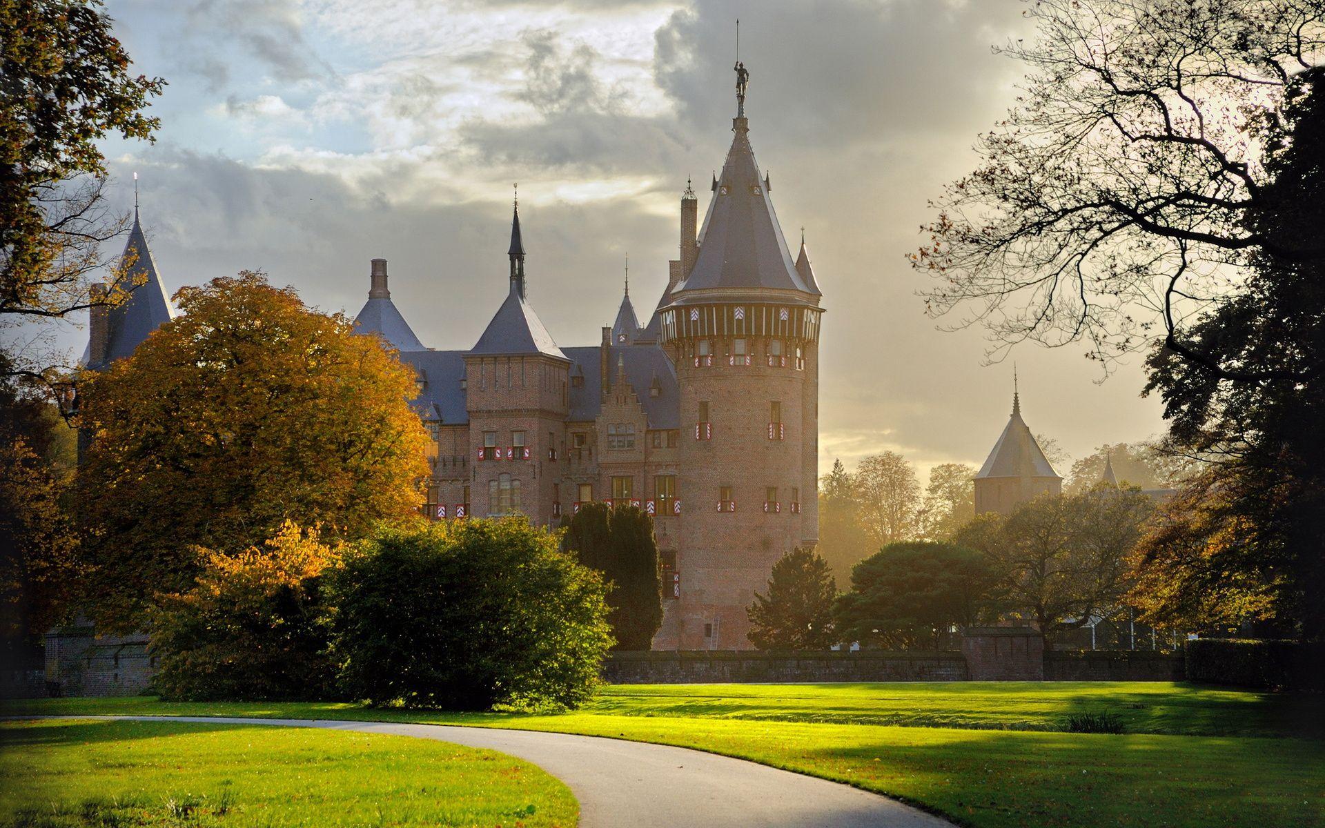1920x1200 Castle De Haar Netherlands Utrecht Wallpaper:1920x1200