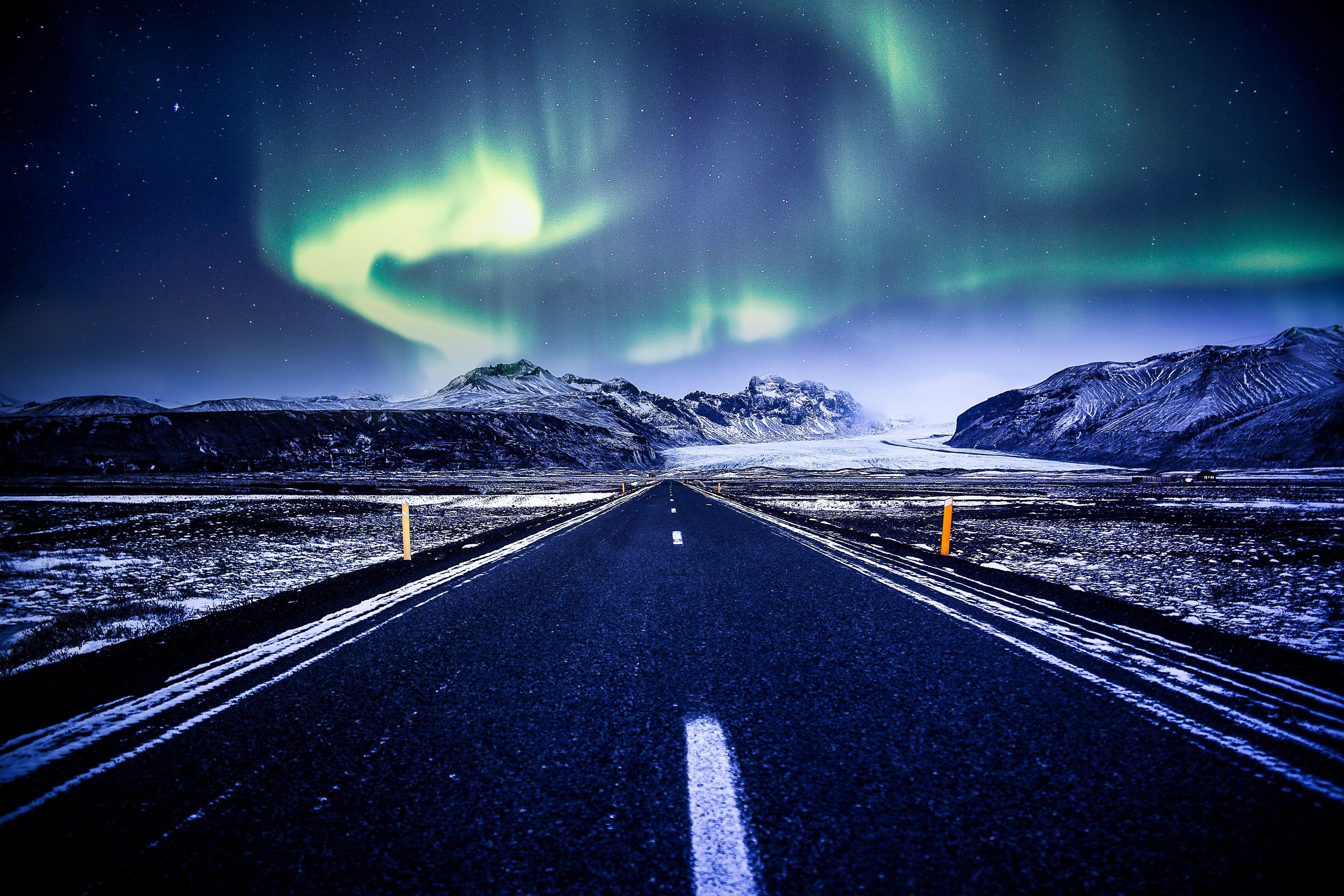 5616x3744 aurora borealis HD wallpaper .