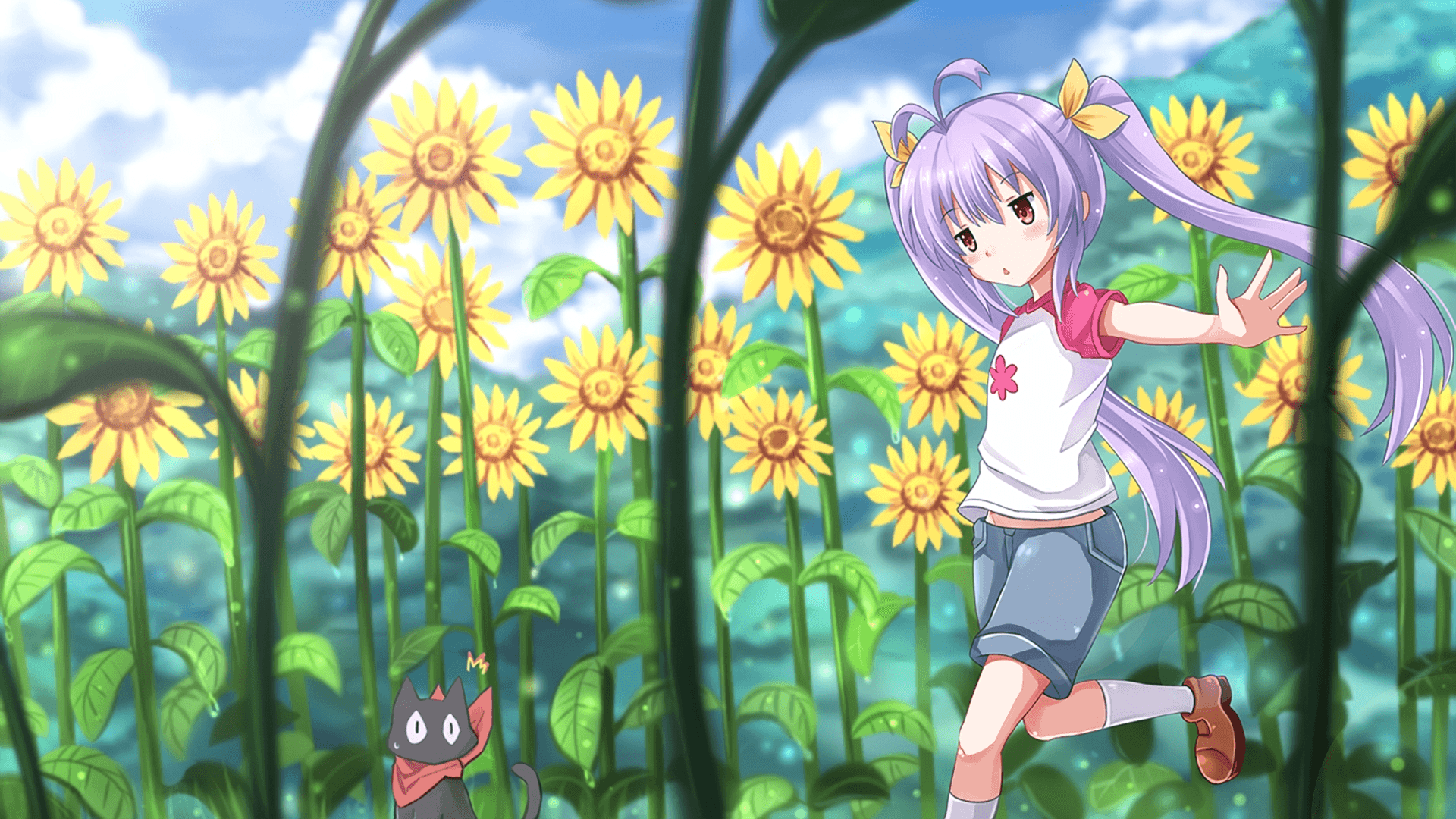 1920x1080 Miyauchi Renge Non Non Biyori Sakamoto Wallpaper:1920x1080