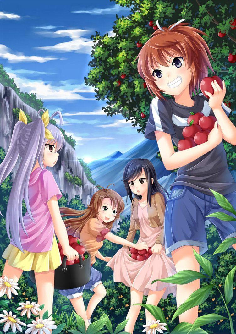 751x1063 Non non biyori. Anime best friends, Anime, Non non biyori