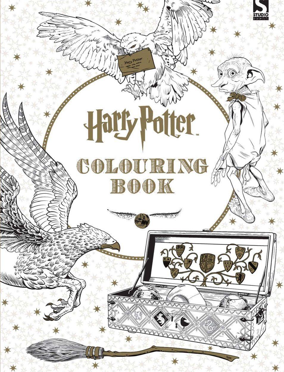 954x1250 Harry Potter Colouring Book 1: Amazon.co.uk: Brothers, Warner: 9781783705481: Books
