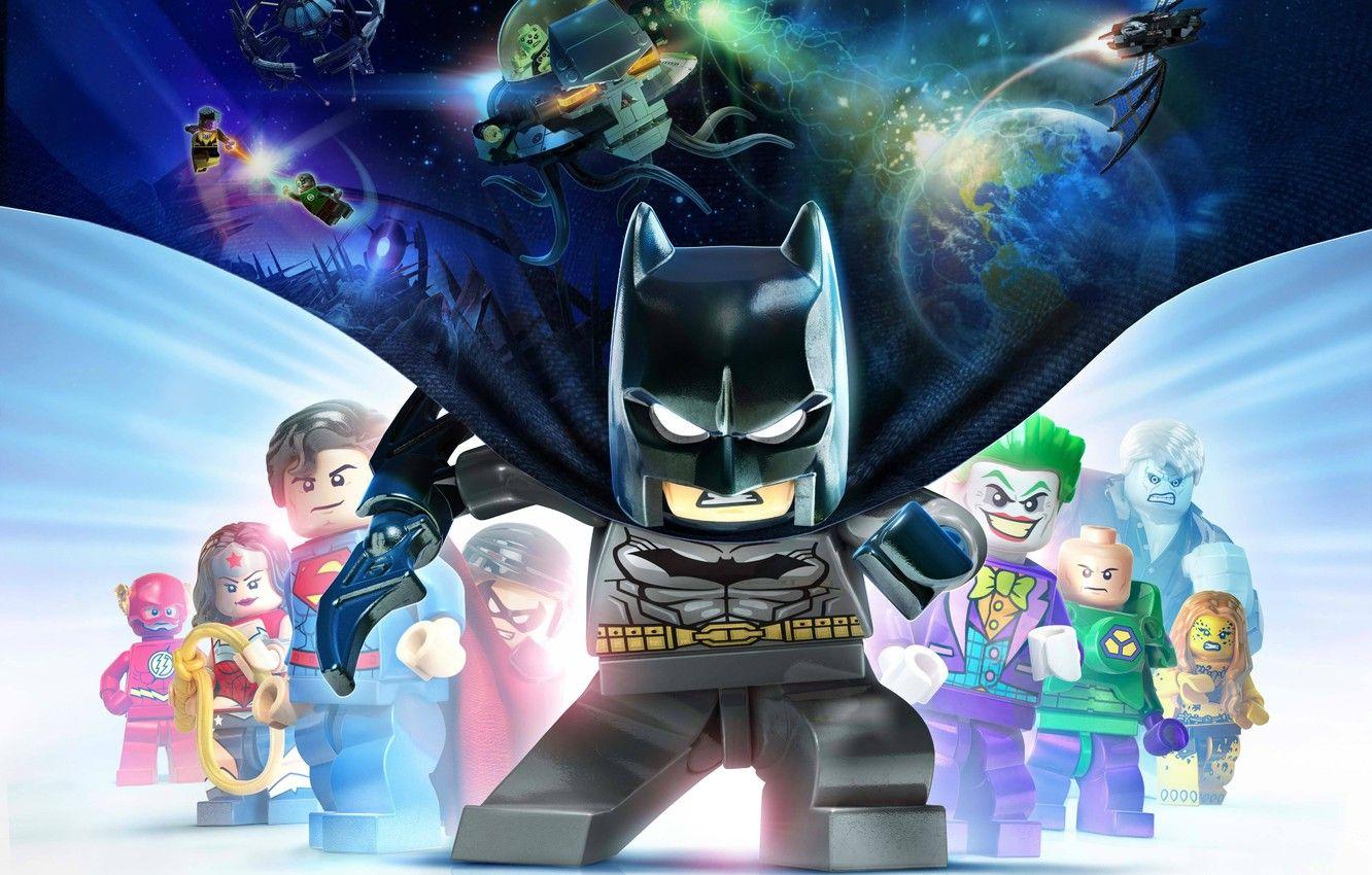 1332x850 Wallpaper space, Batman, Joker, Superman, hero, Lex Luthor, Flash, videogame, Justice League, Beyond Gotham, villains, LEGO Batman, Wonder woman image for desktop, section игры