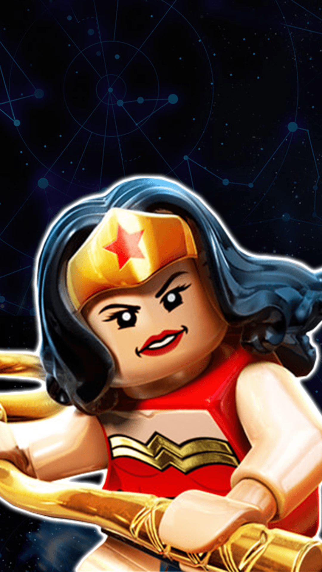 1080x1920 Lego Dimensions Dc Wonder Woman