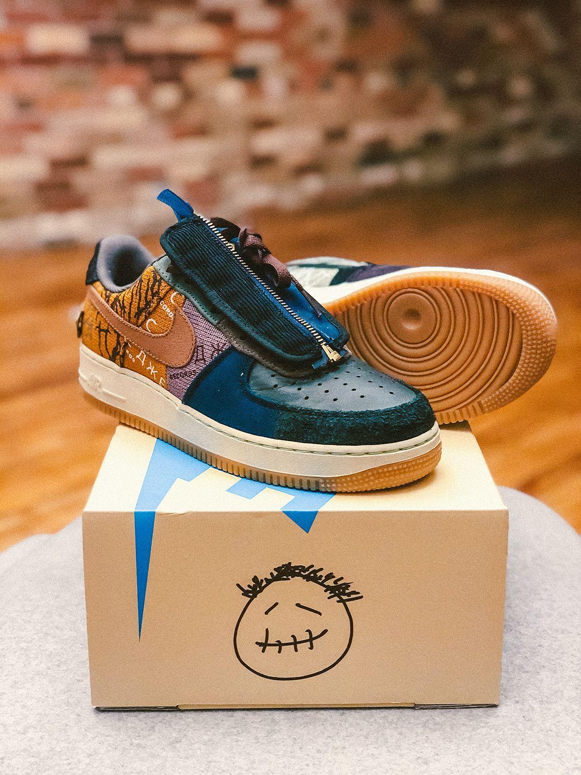 1140x1520 Travis Scott Air Force 1 Shoes