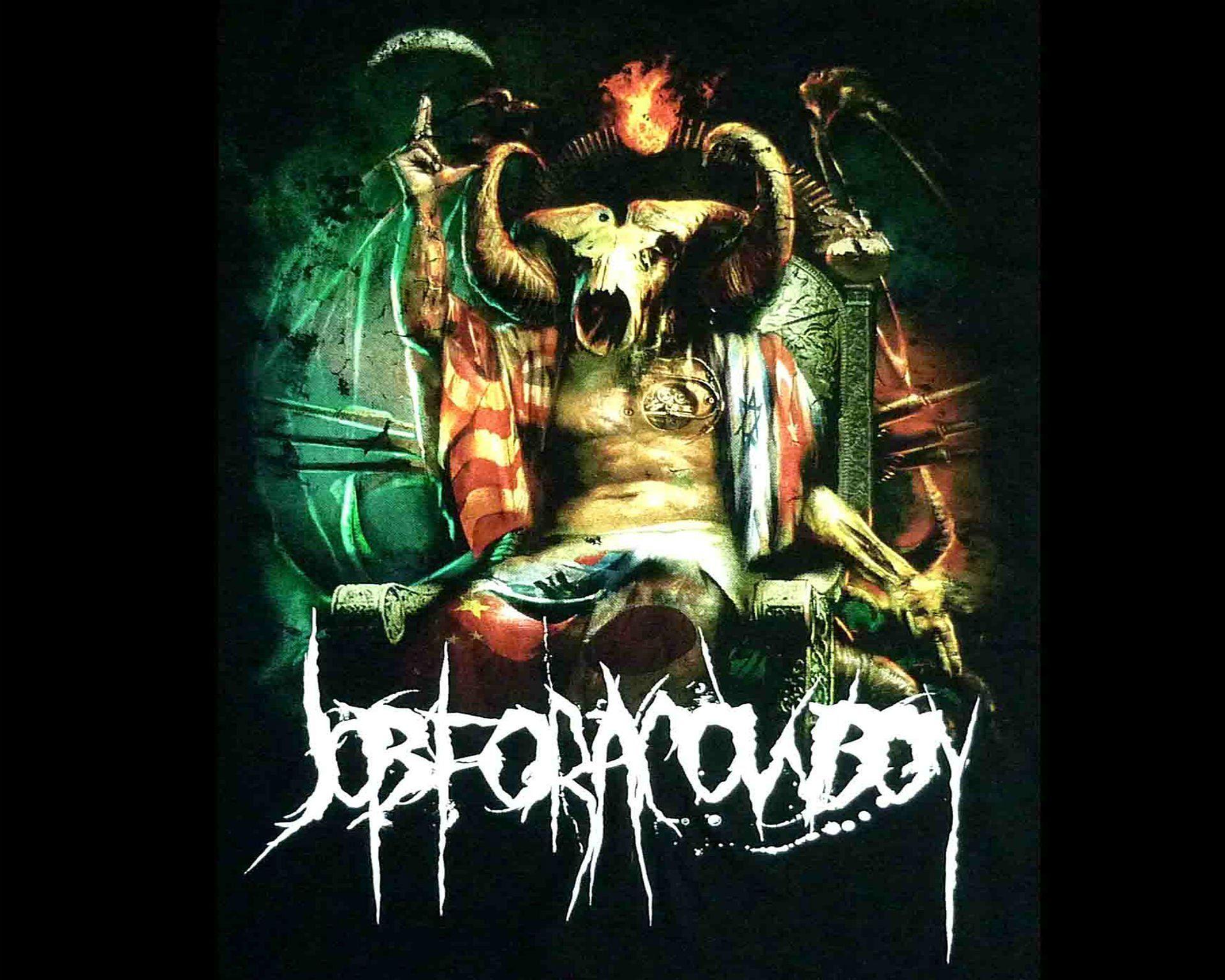 1920x1536 JOB FOR A COWBOY death metal heavy deathcore 1jfac dark occult satanic evil satan demon skull wallpaperx1536