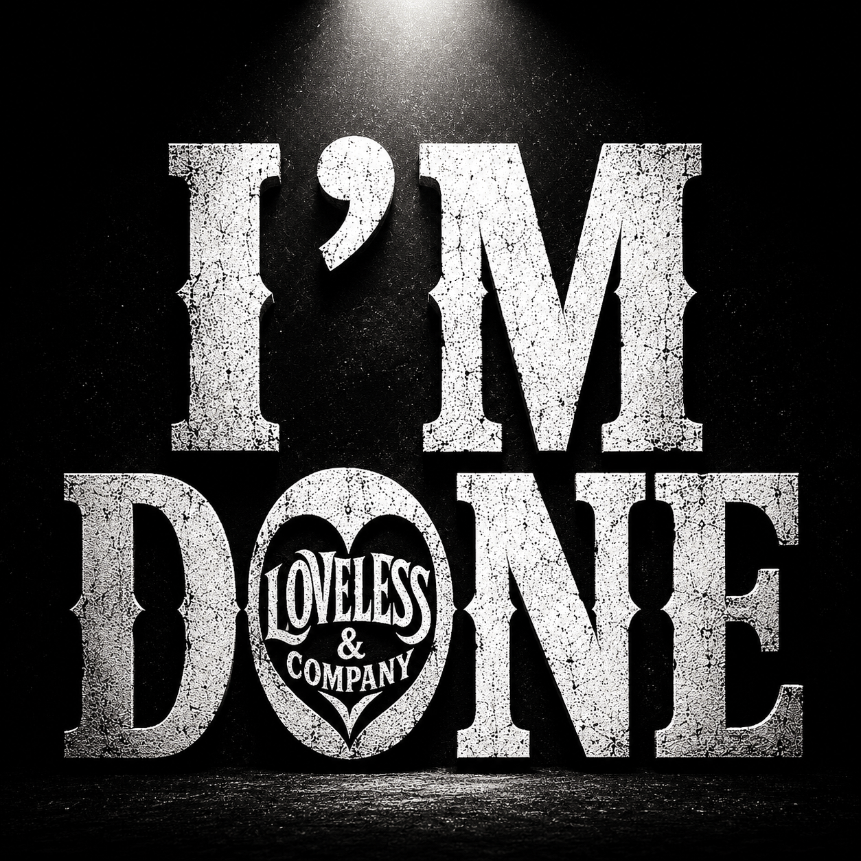 1254x1254 LOVELESS & COMPANY Confront Emotional Exhaustion with Powerful New Single “I'm Done”. Dark Art Conspiracy