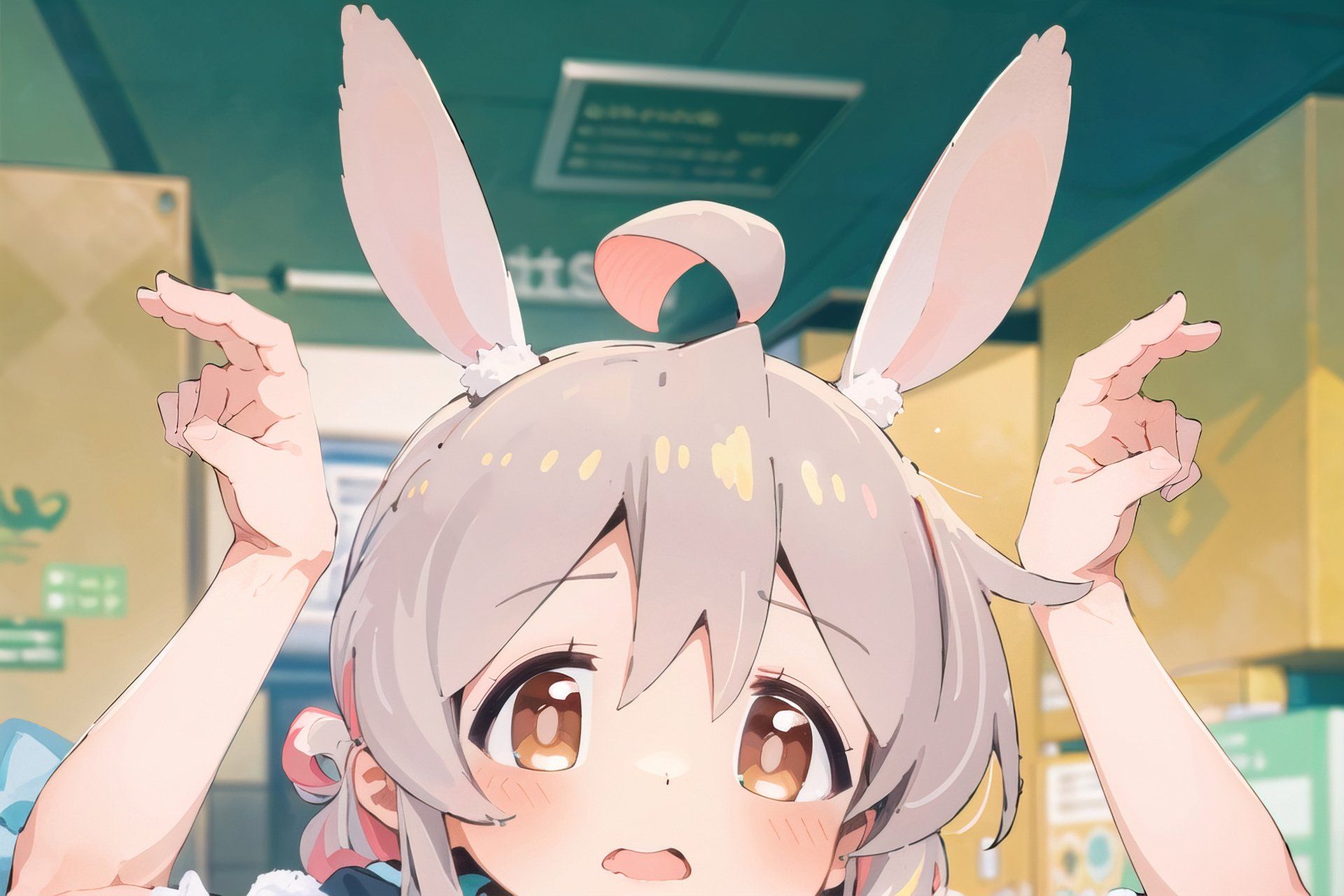 1920x1280 Mahiro Oyama Bunny Vibes