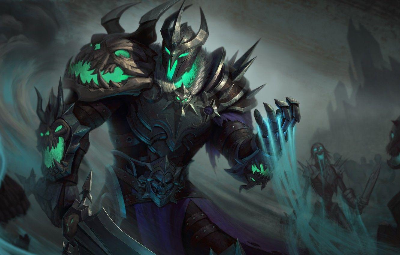 1332x850 Wallpaper fiction, darkness, sword, helmet, armor, dead, deathbringer, king arthur image for desktop, section фантастика