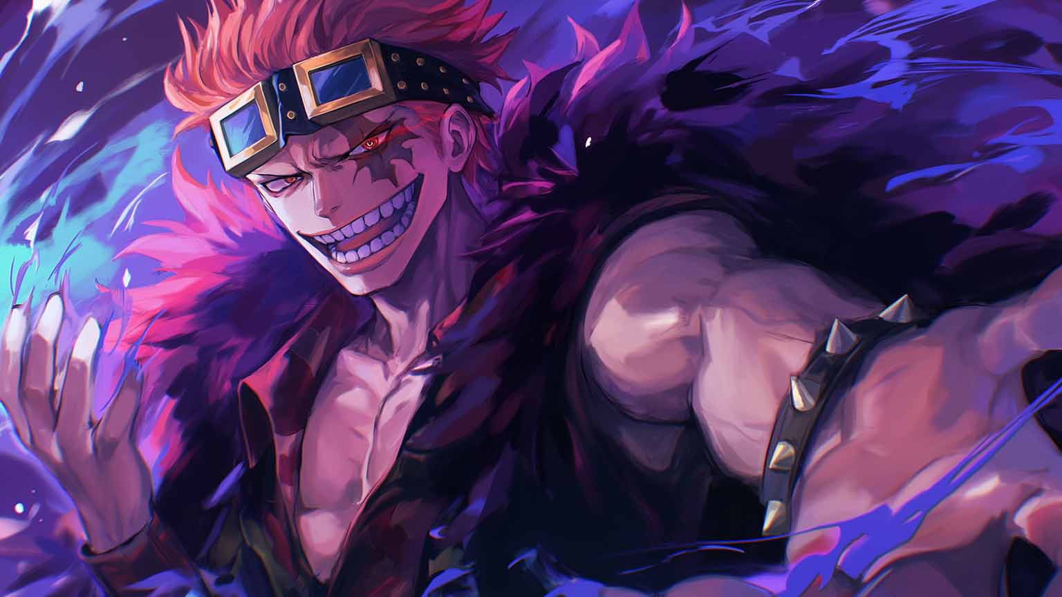 1536x864 Free One Piece Eustass Kid Punk Hazard Desktop Wallpaper