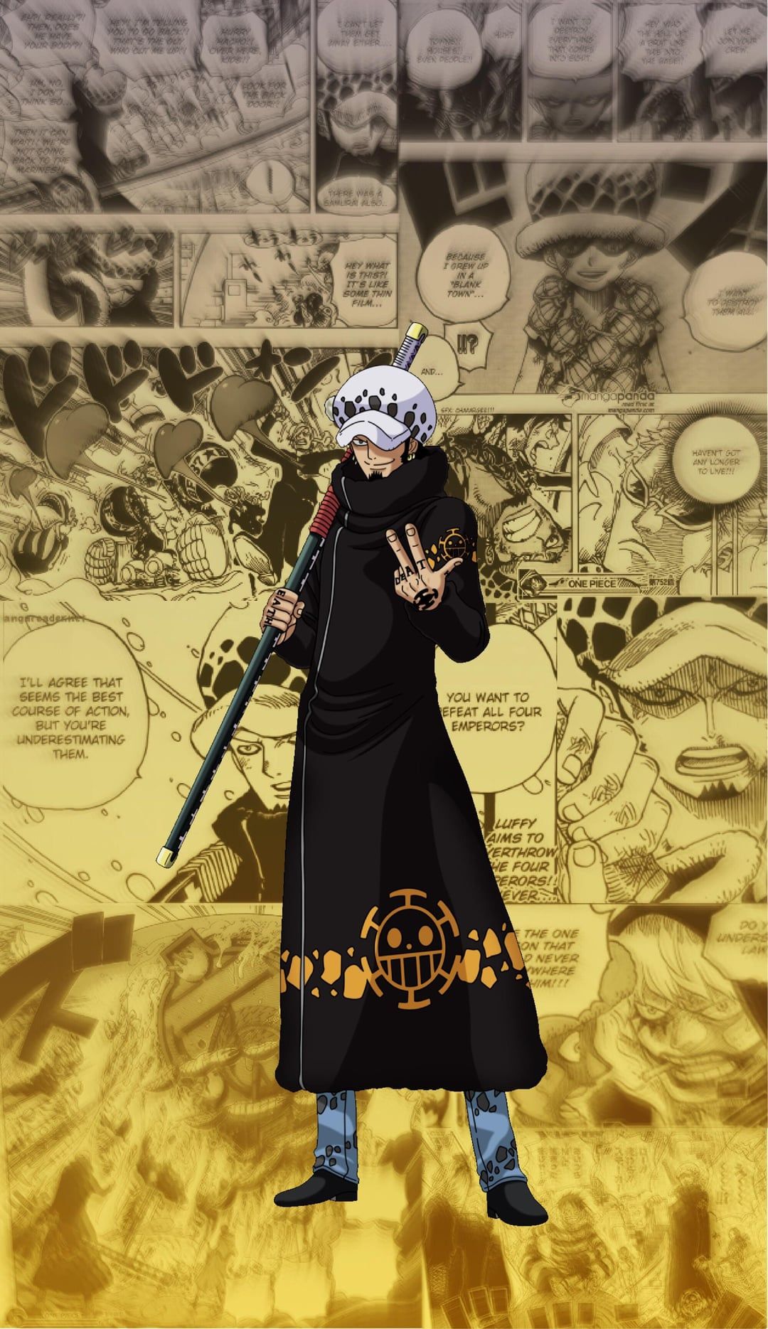 1080x1869 Tralfalgar Law phone WALLPAPER