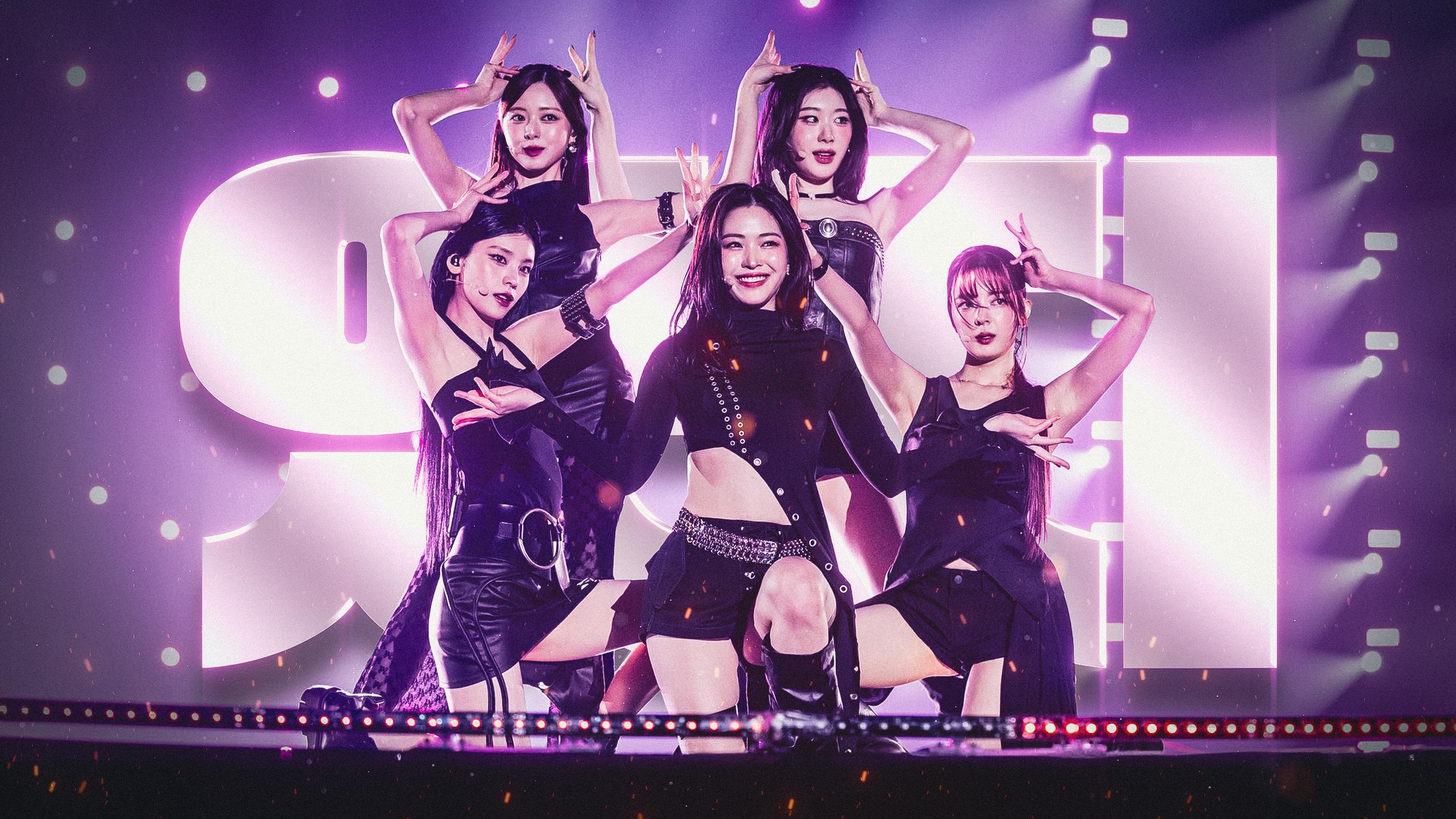 2560x1440 ITZY Desktop Background Full Set