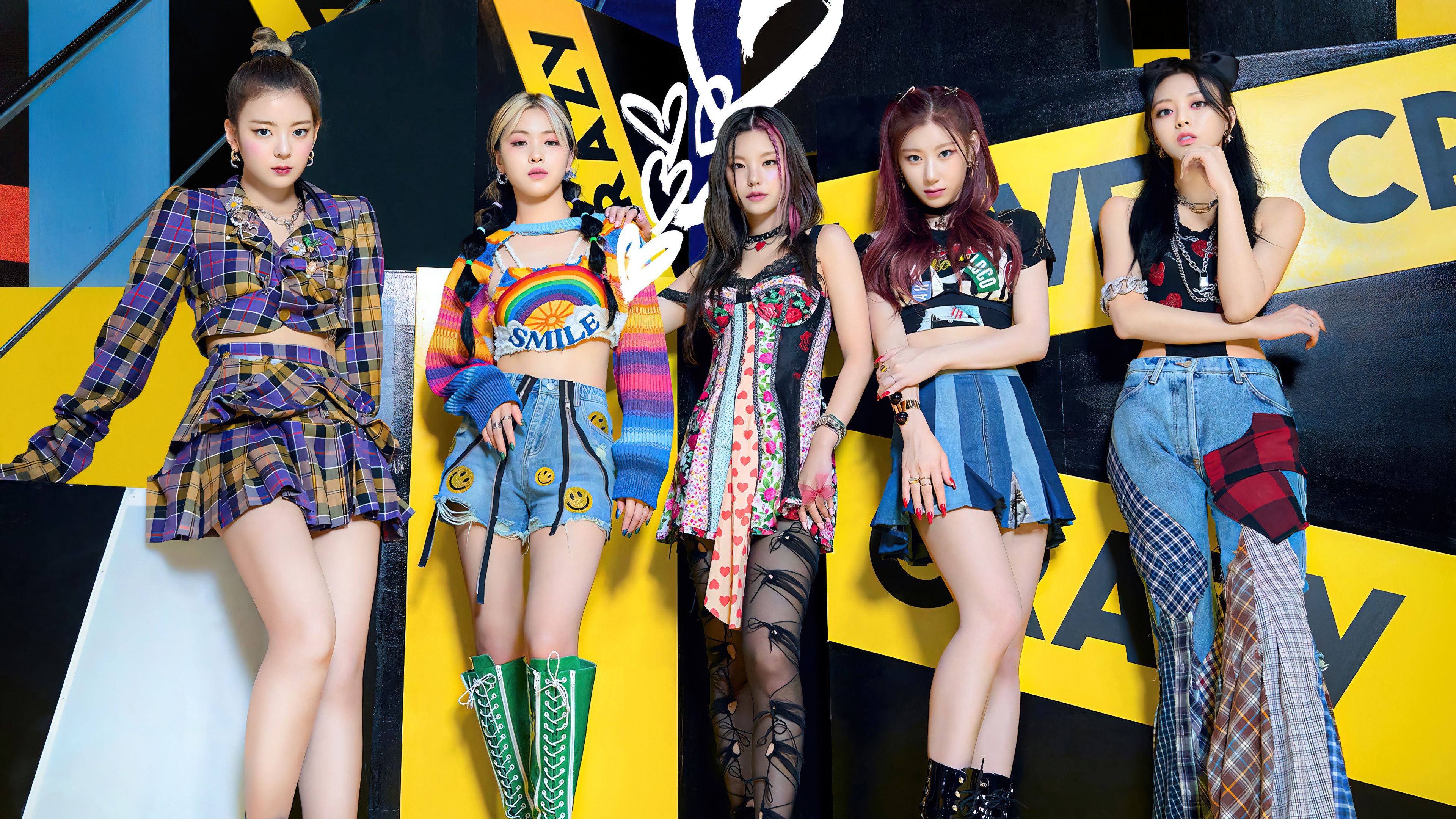 3840x2160 ITZY (K Pop) Wallpaper