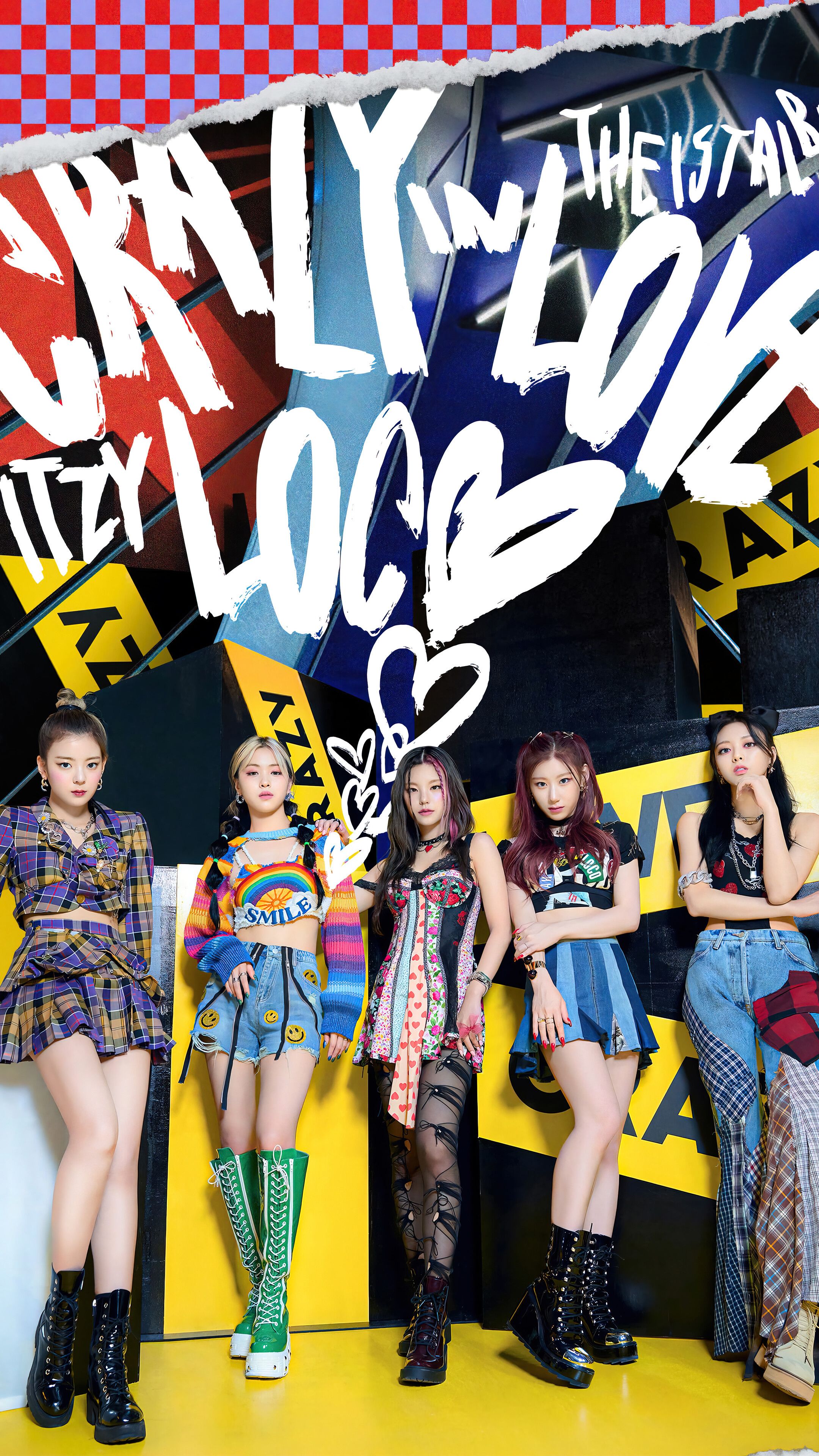 2160x3840 ITZY (K Pop) Wallpaper