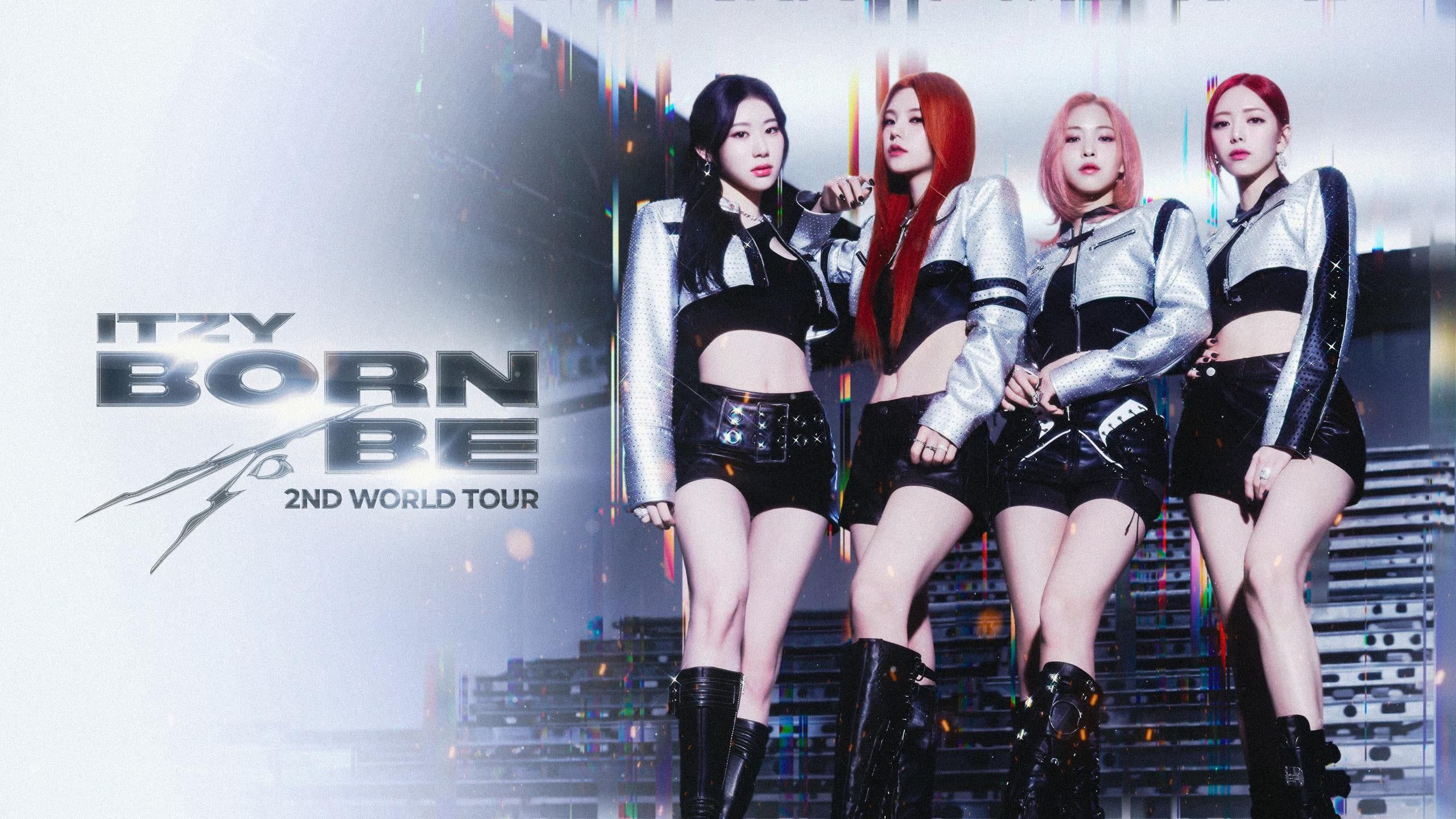 2560x1440 ITZY World Tour 'Born to Be' Desktop Wallpaper