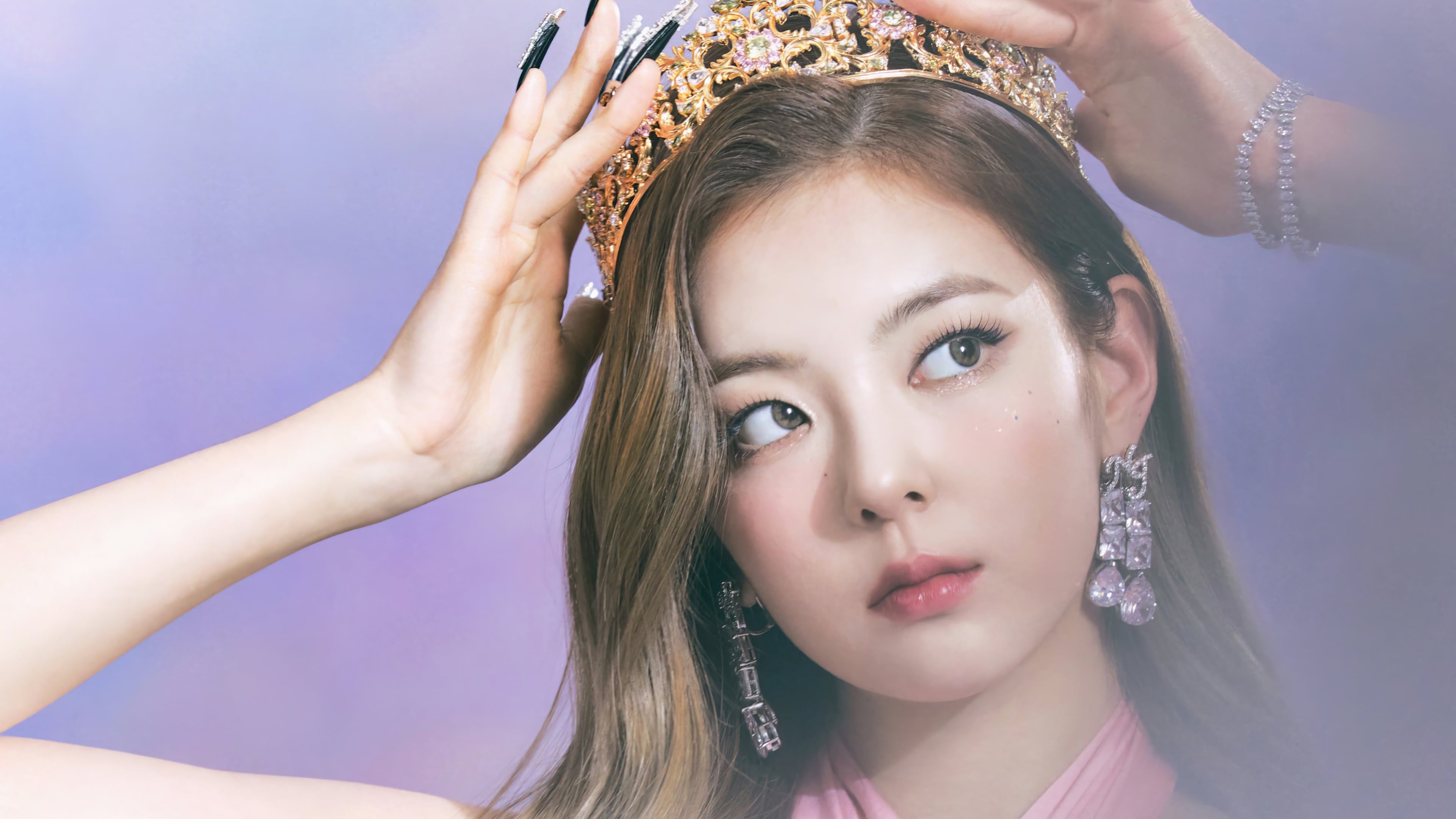 3840x2160 Lia ITZY Checkmate Wallpaper 4K for Desktop