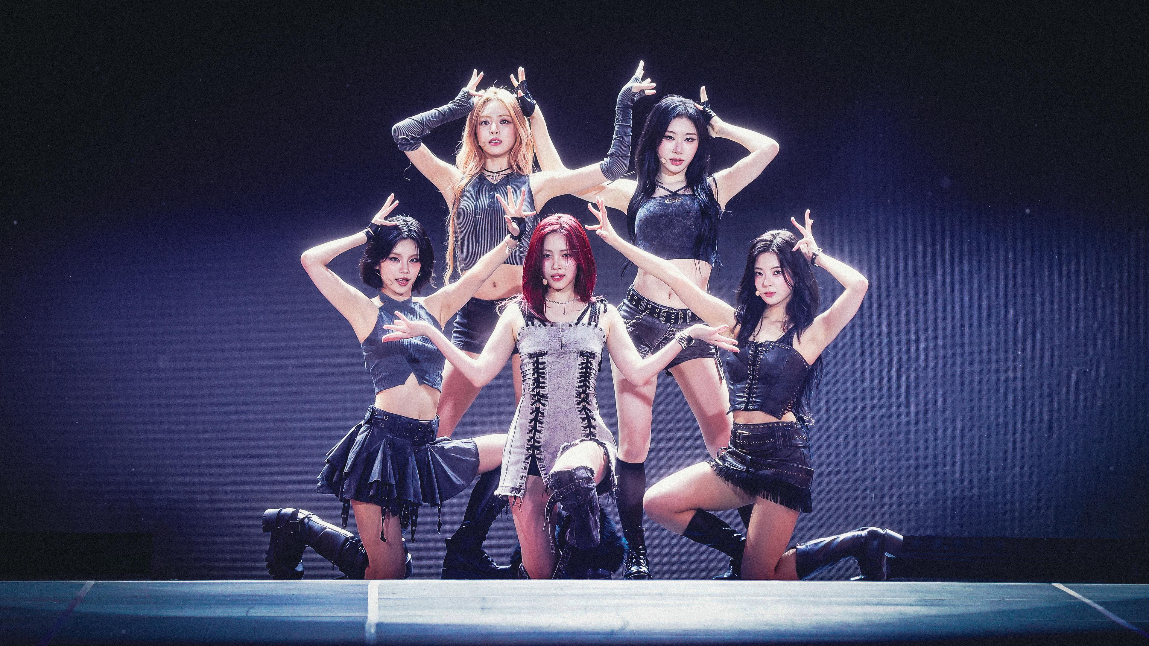 3840x2160 ITZY 'K FLOW3 Concert Photo' Desktop Background