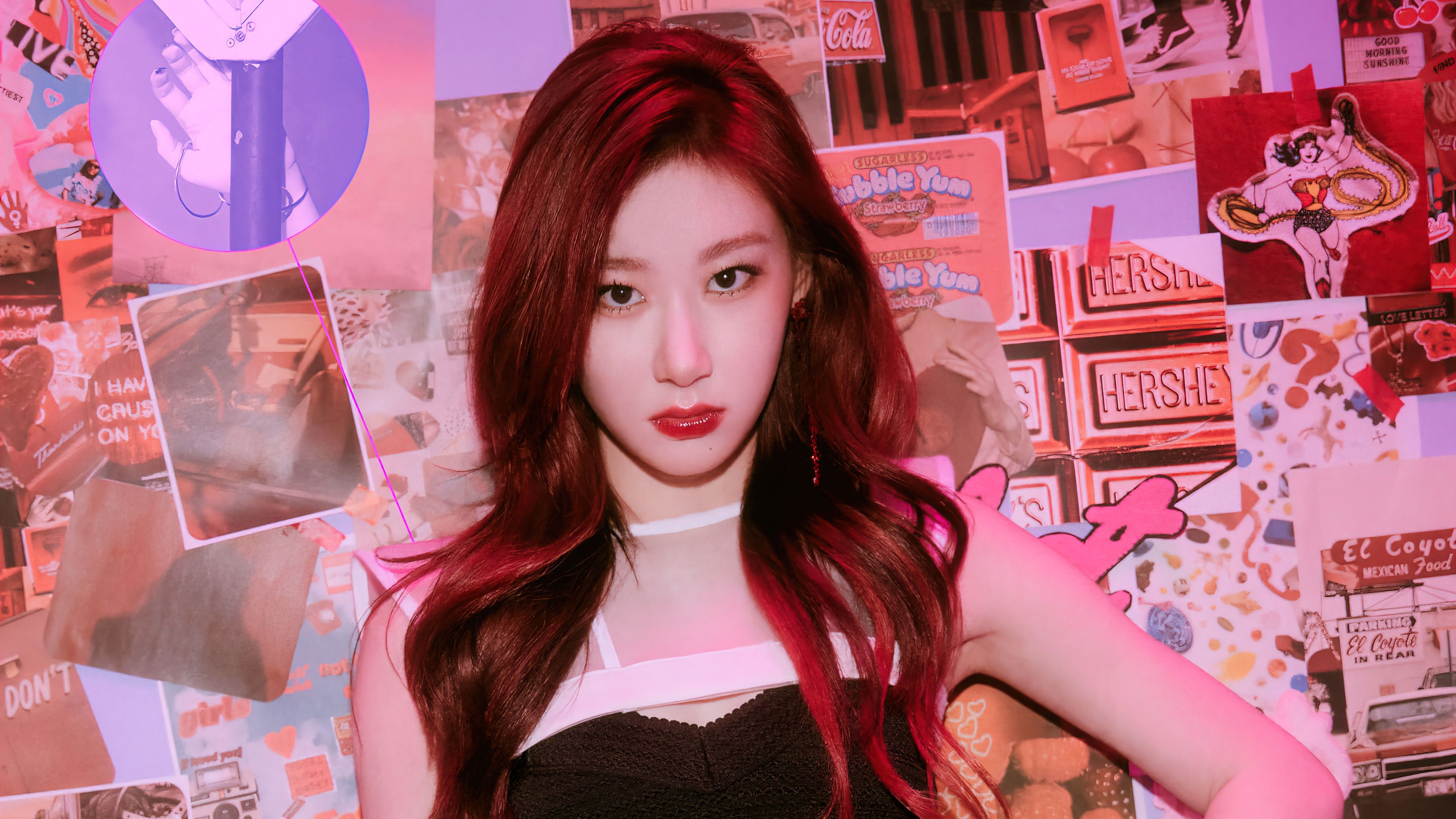 3840x2160 Download Asian Chaeryeong Music ITZY 4k Ultra HD Wallpaperx2160