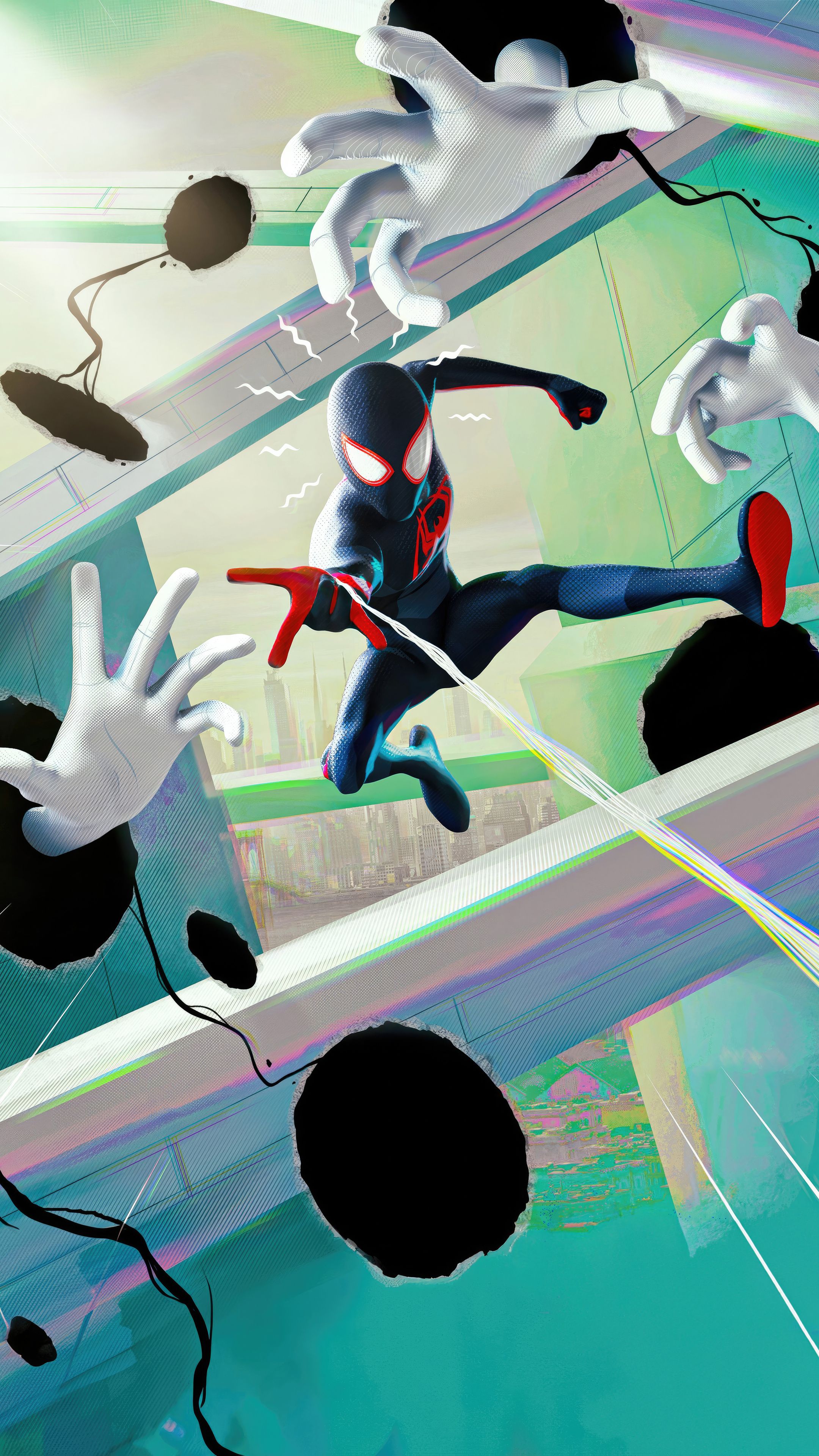 2160x3840 Spider Man: Across The Spiderverse Background 4K
