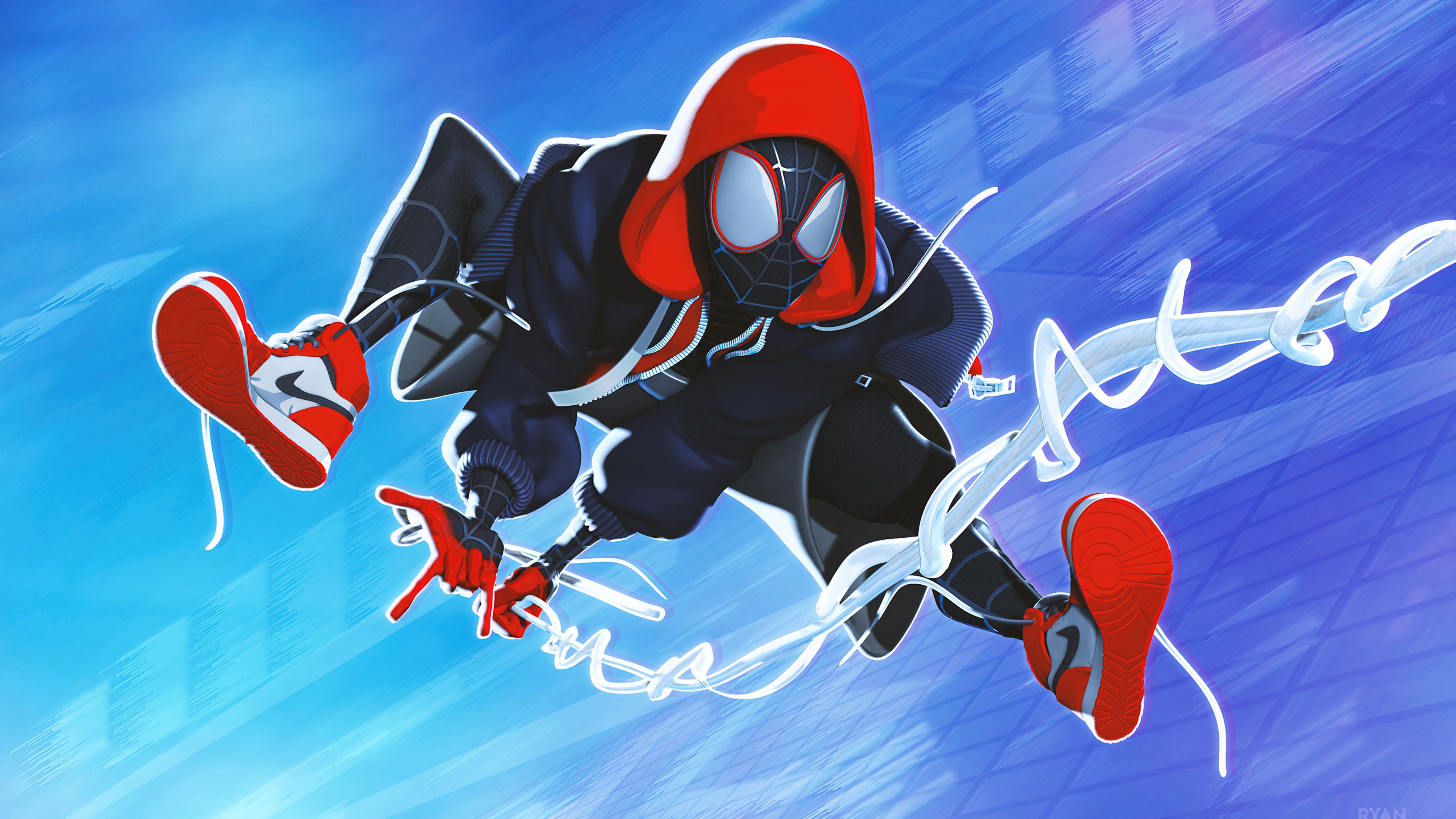 3840x2160 Miles Morales Wallpaper 4K, Spider Man: Into The Spider Verse