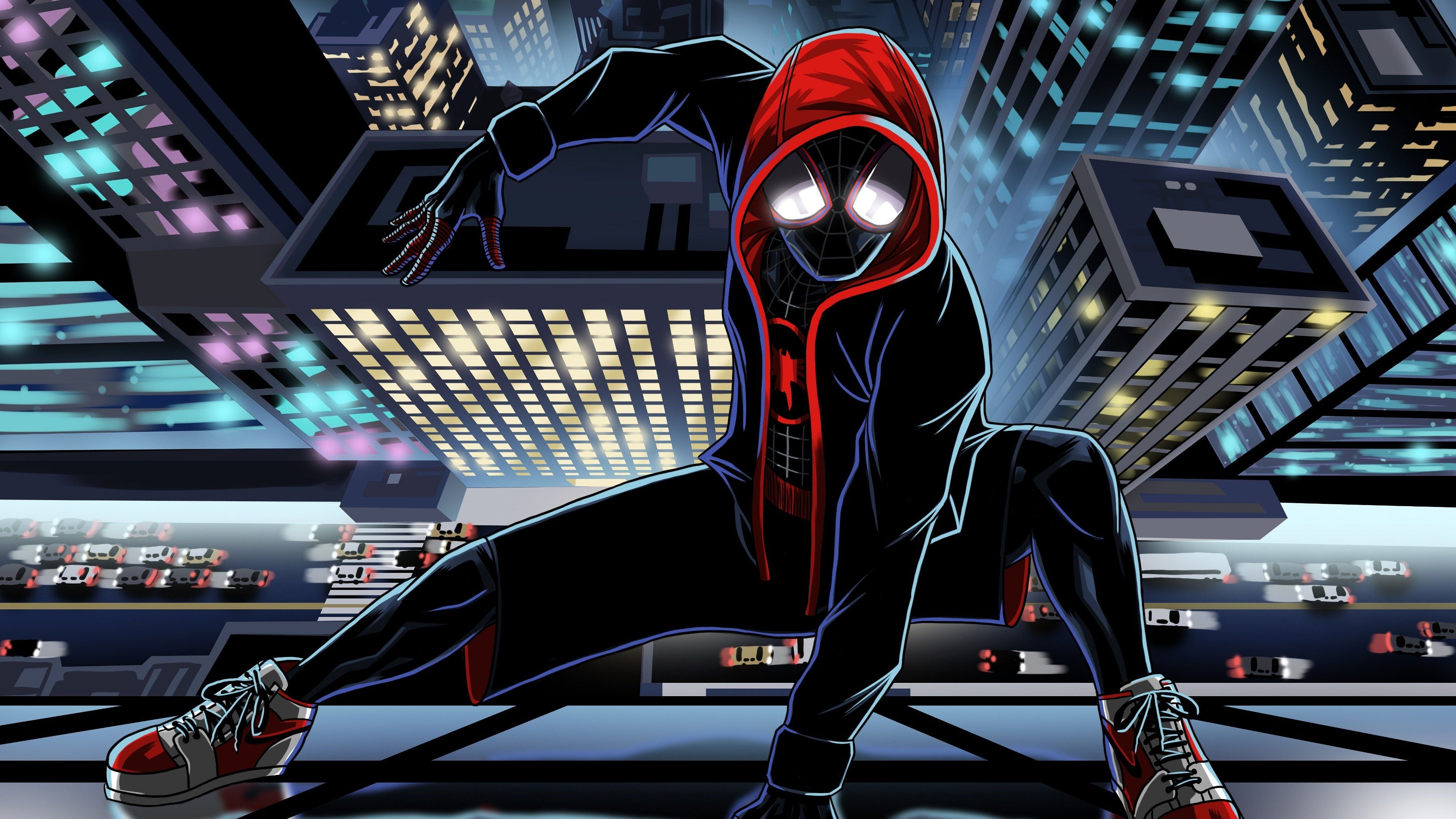 3840x2160 4K Spider Man Into The Spider Verse Best Wallpaper 38709