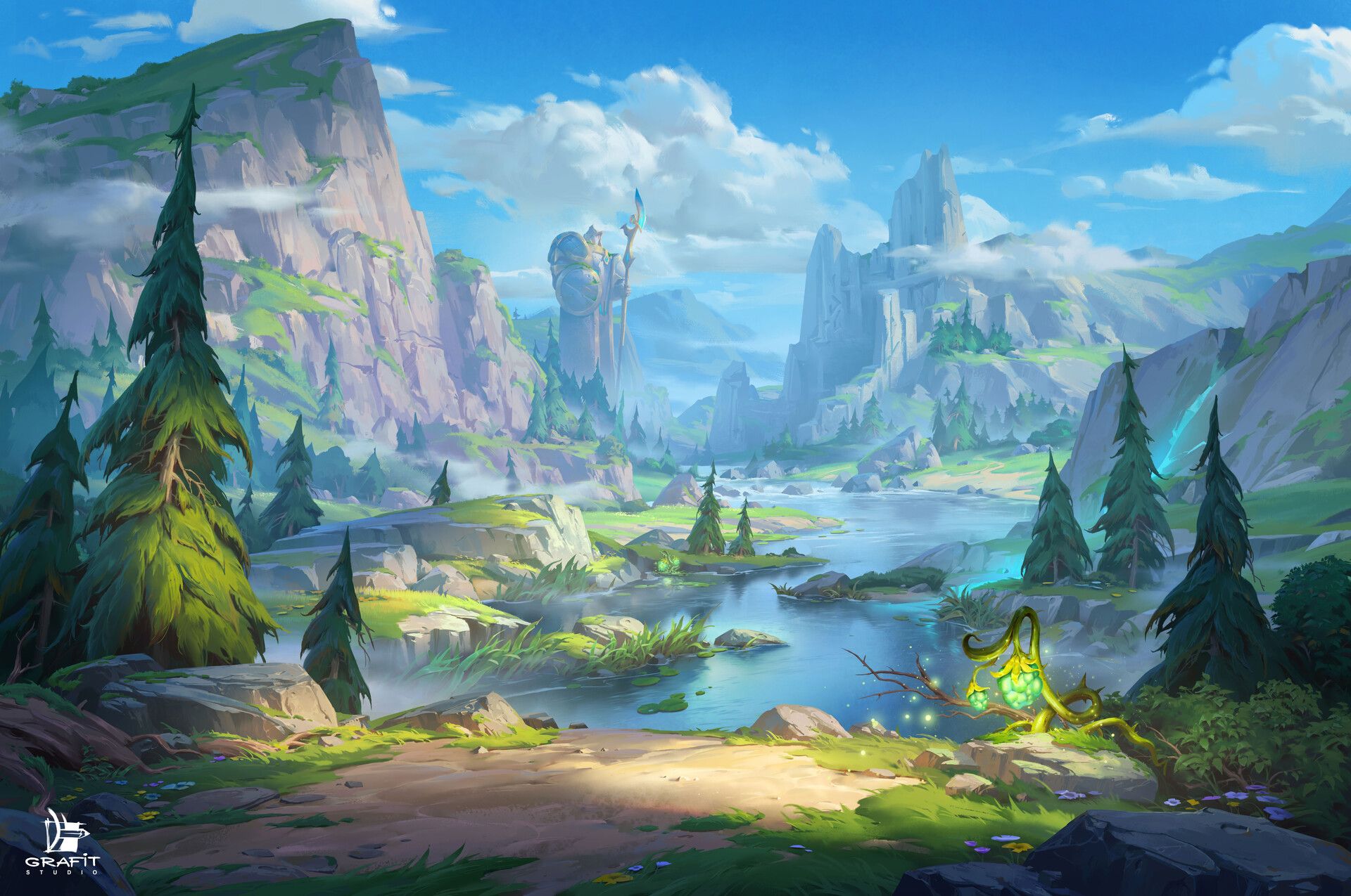 1920x1275 Alexandr Pachin and Summer Background for Wild Rift