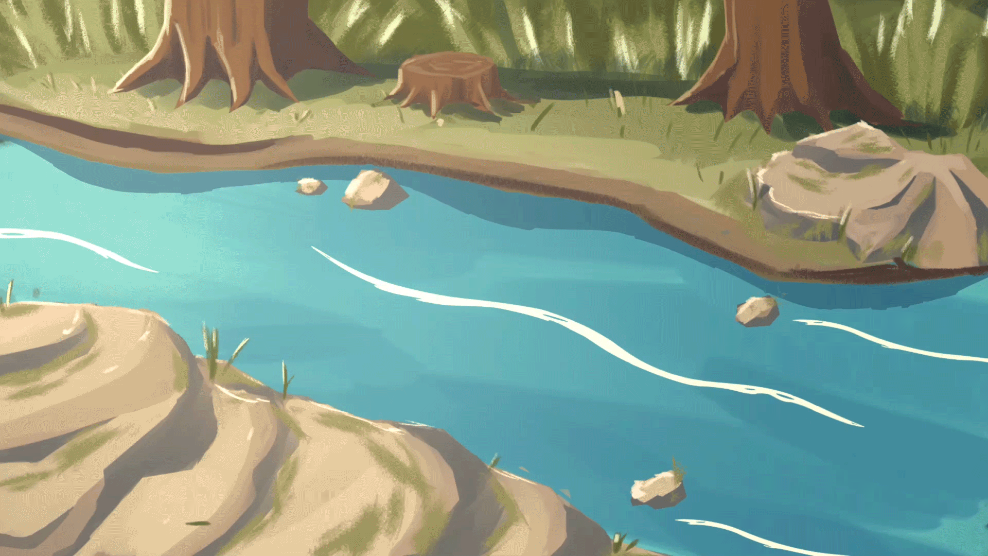 1920x1080 River