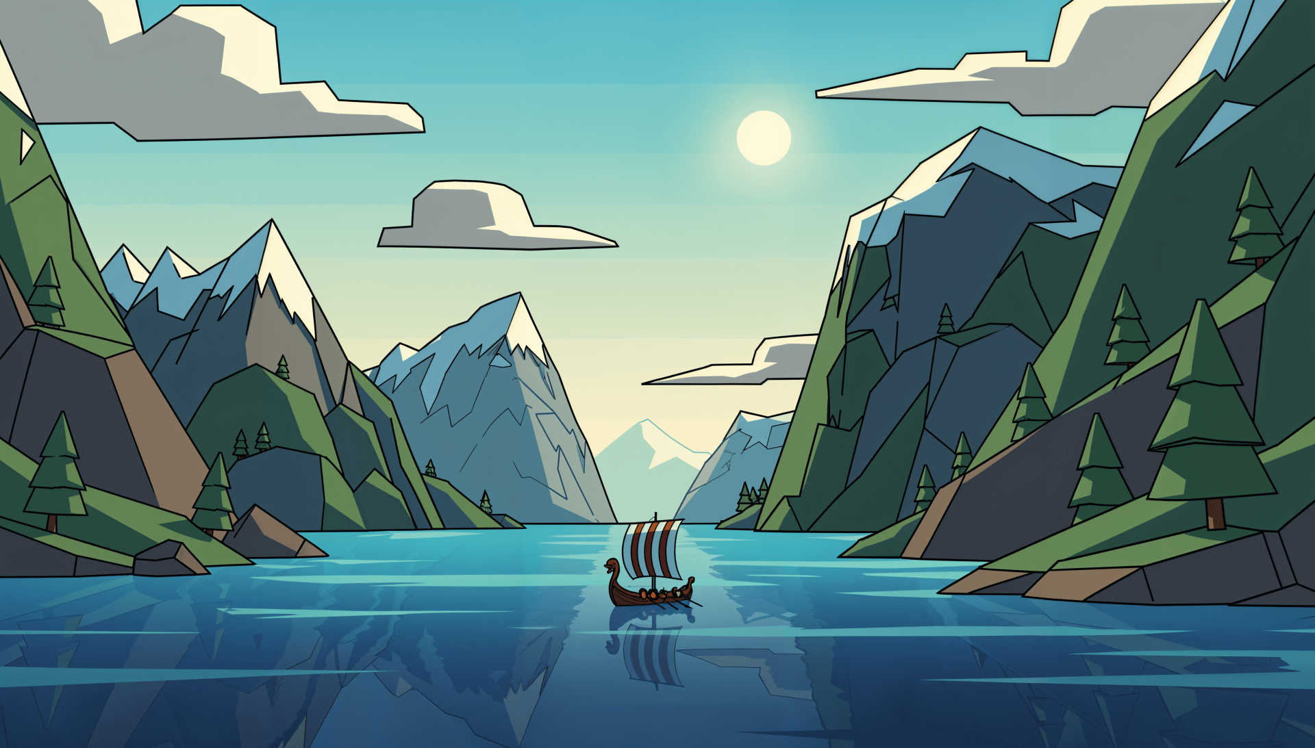 1920x1093 Nordic Fjord