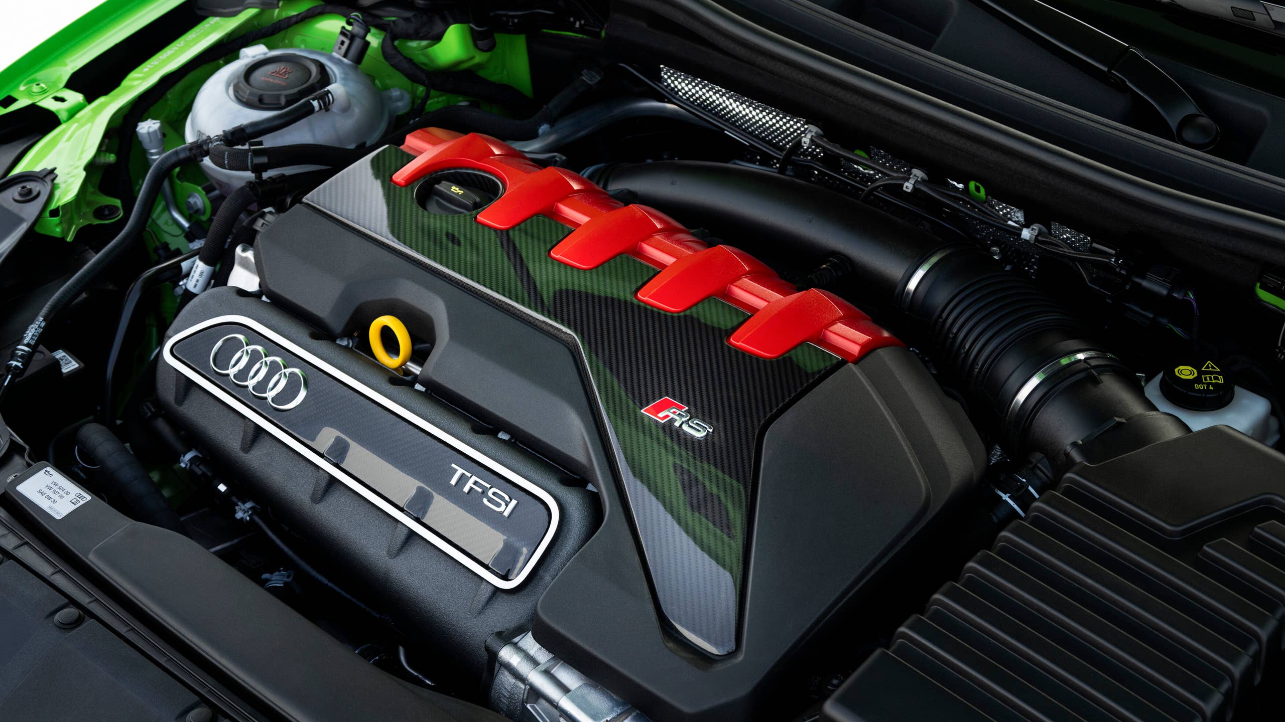 2560x1440 Audi Could Turn The RS 3 Hybrid To Save Its Iconic Five Cylinder Engine From Emissions Rules