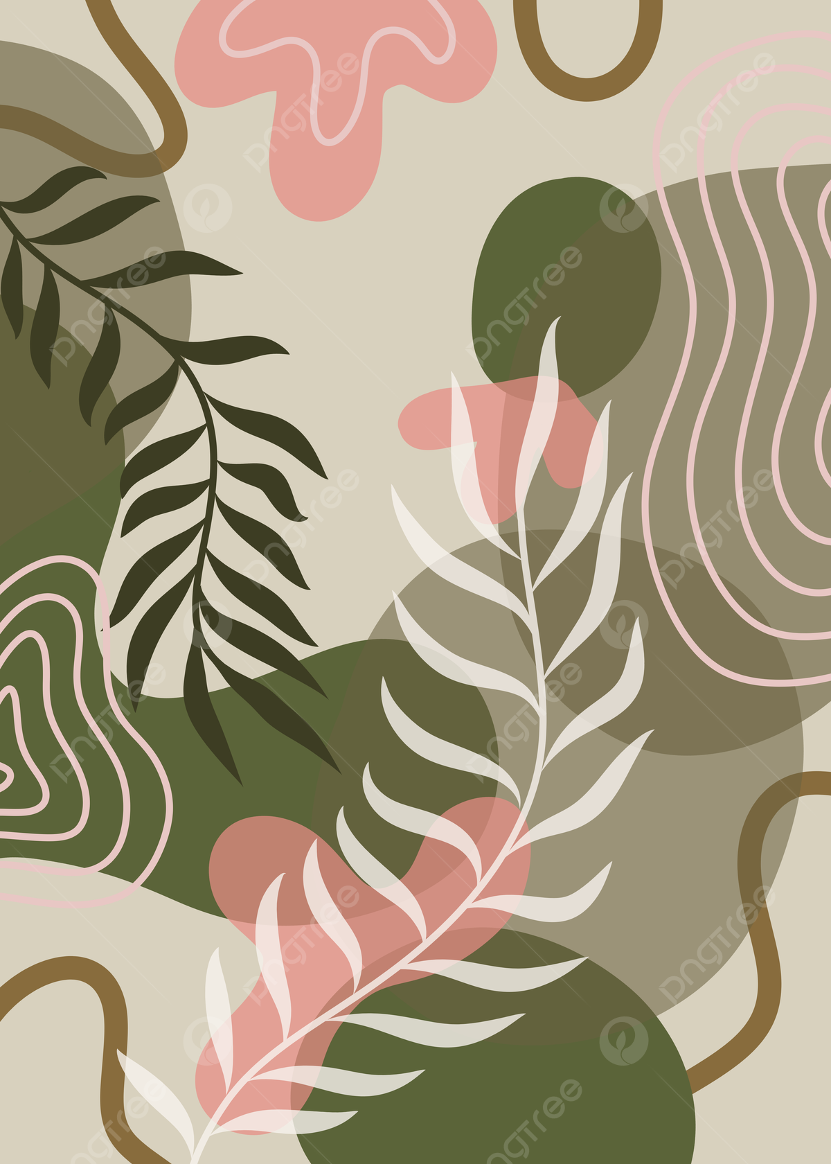 1200x1680 Soft Pastel Autumn Drawing Abstract Background Wallpaper Image For Free Download