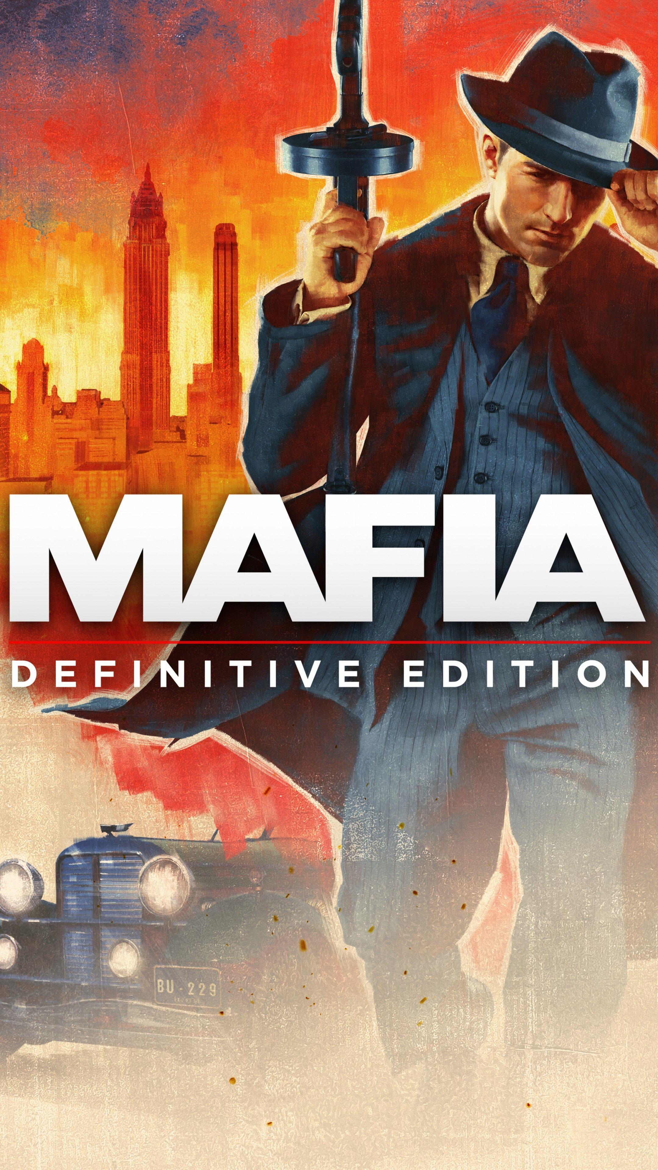 2160x3840 Wallpaper Mafia: Definitive Edition, Mafia: Trilogy, artwork, 5K, Games